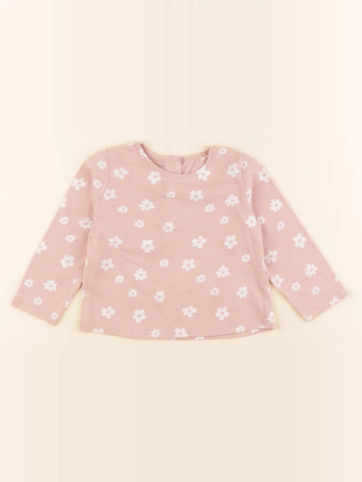 Vertbaudet - tee-shirt rose - 18 mois