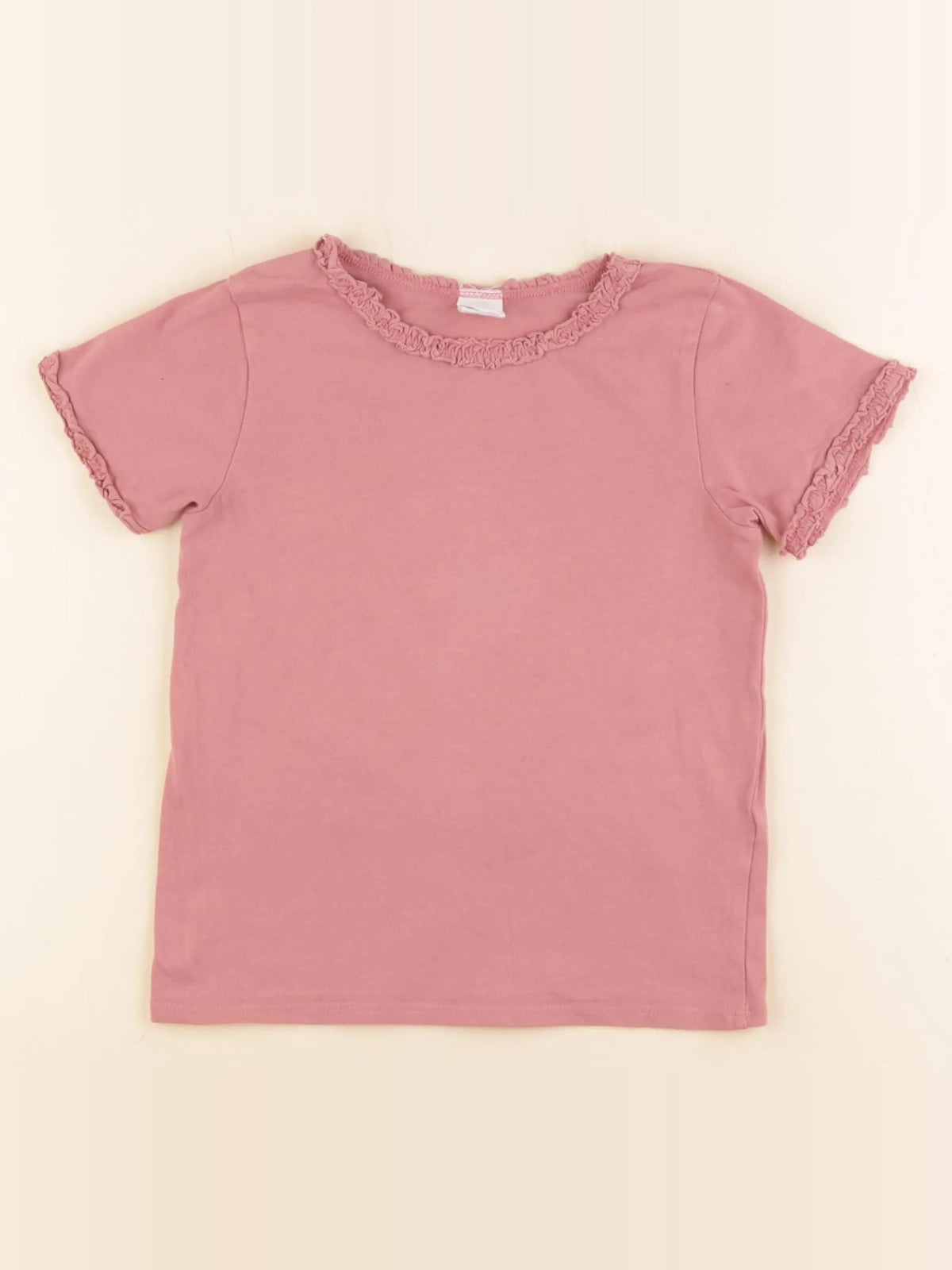 H&M - tee-shirt rose - 2/3 ans