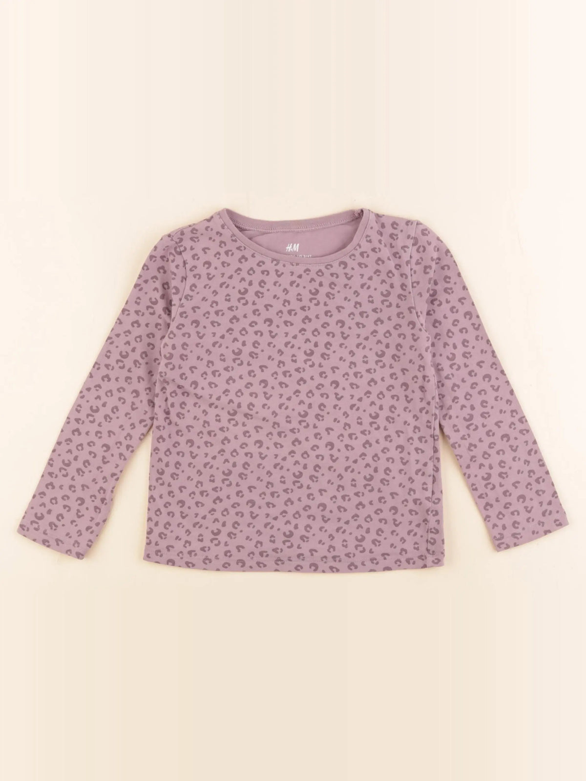 H&M - tee-shirt rose - 2/4 ans