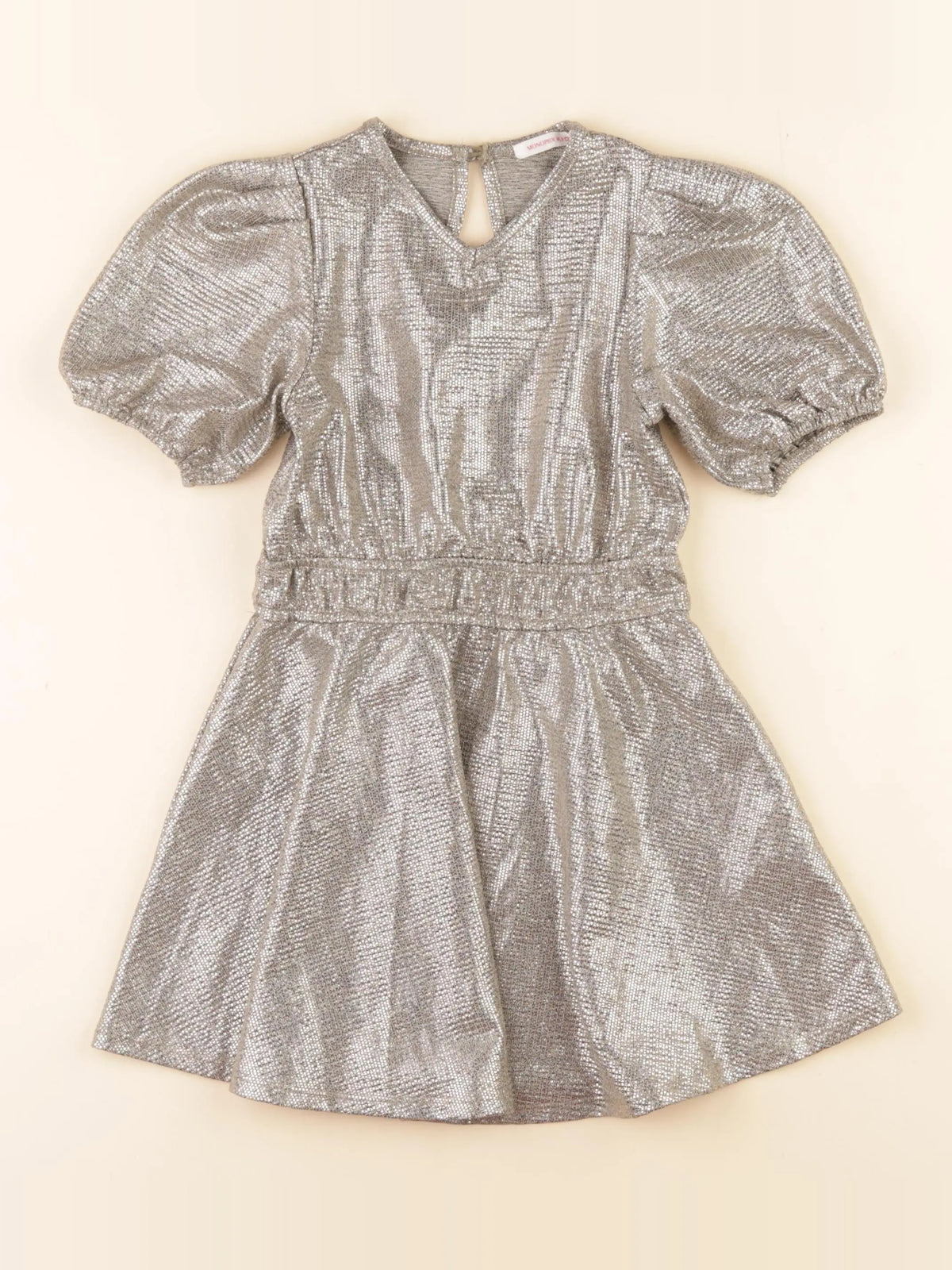 Monoprix - robe or - 4 ans