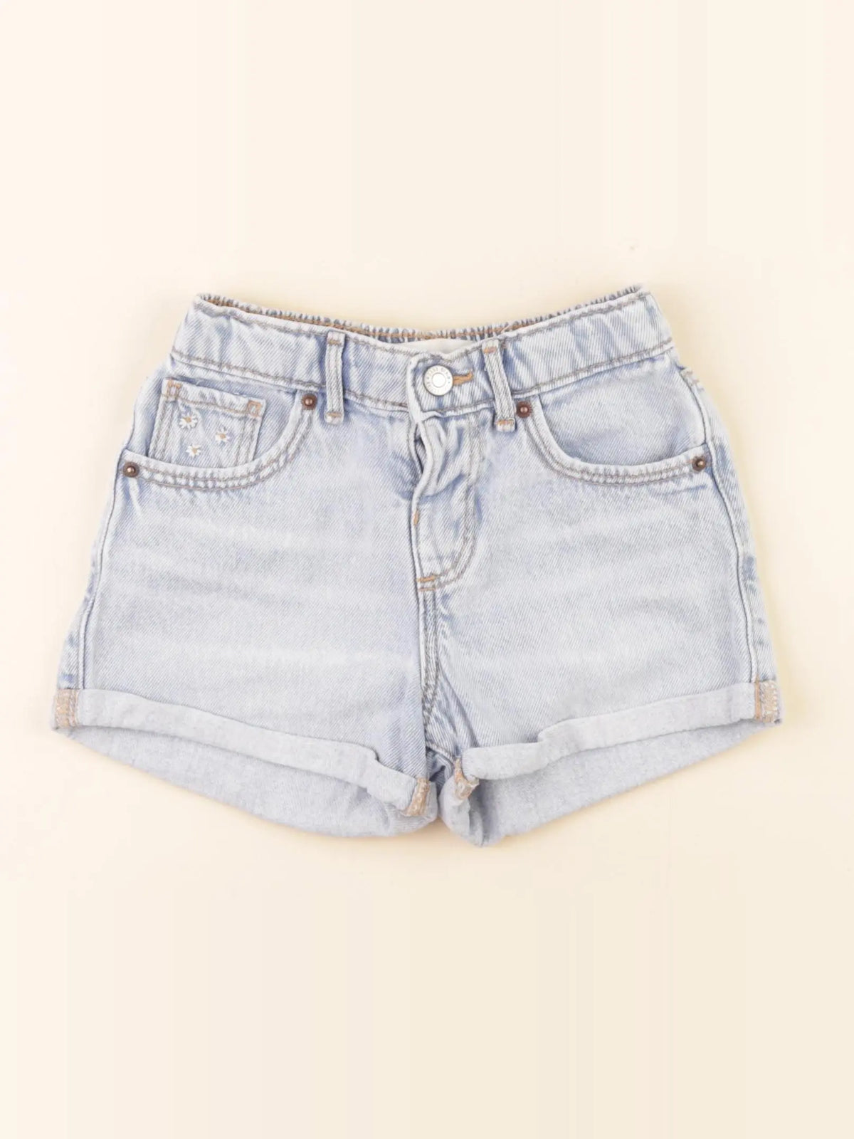 Zara - short bleu - 4 ans