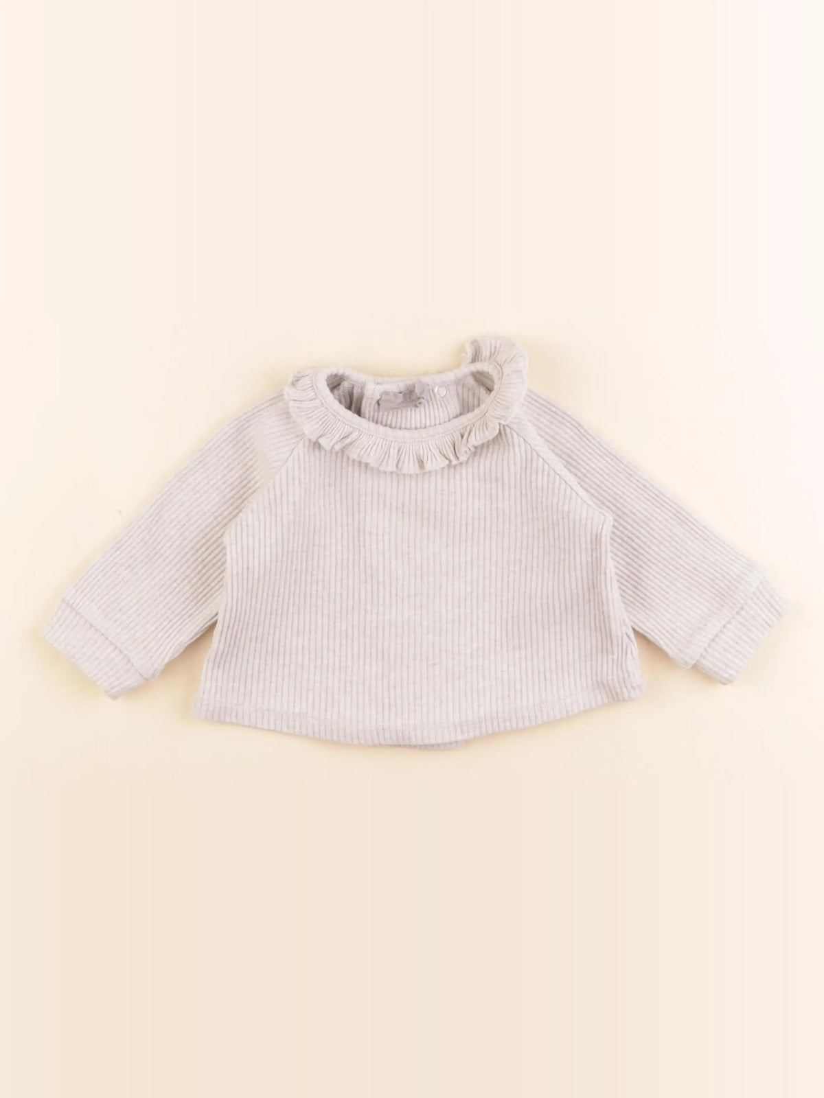 Boutchou - tee-shirt beige - 6 mois