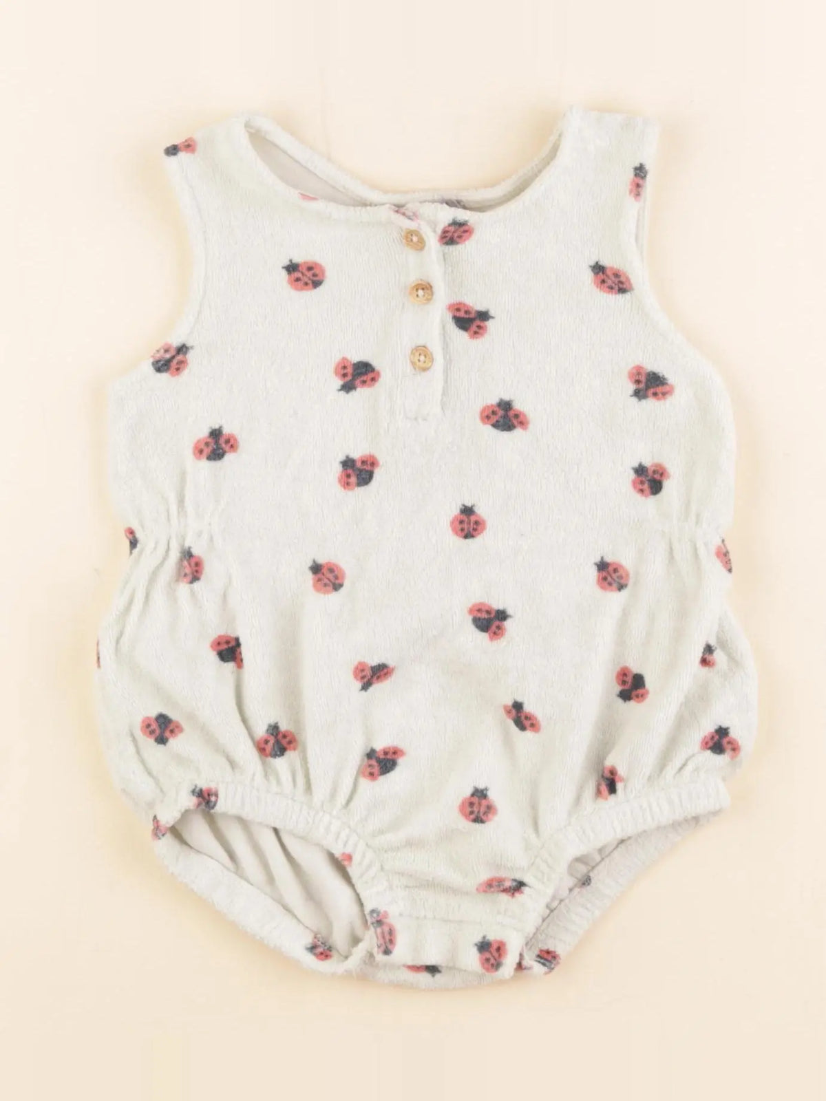 Boutchou - combinaison vert - 12 mois