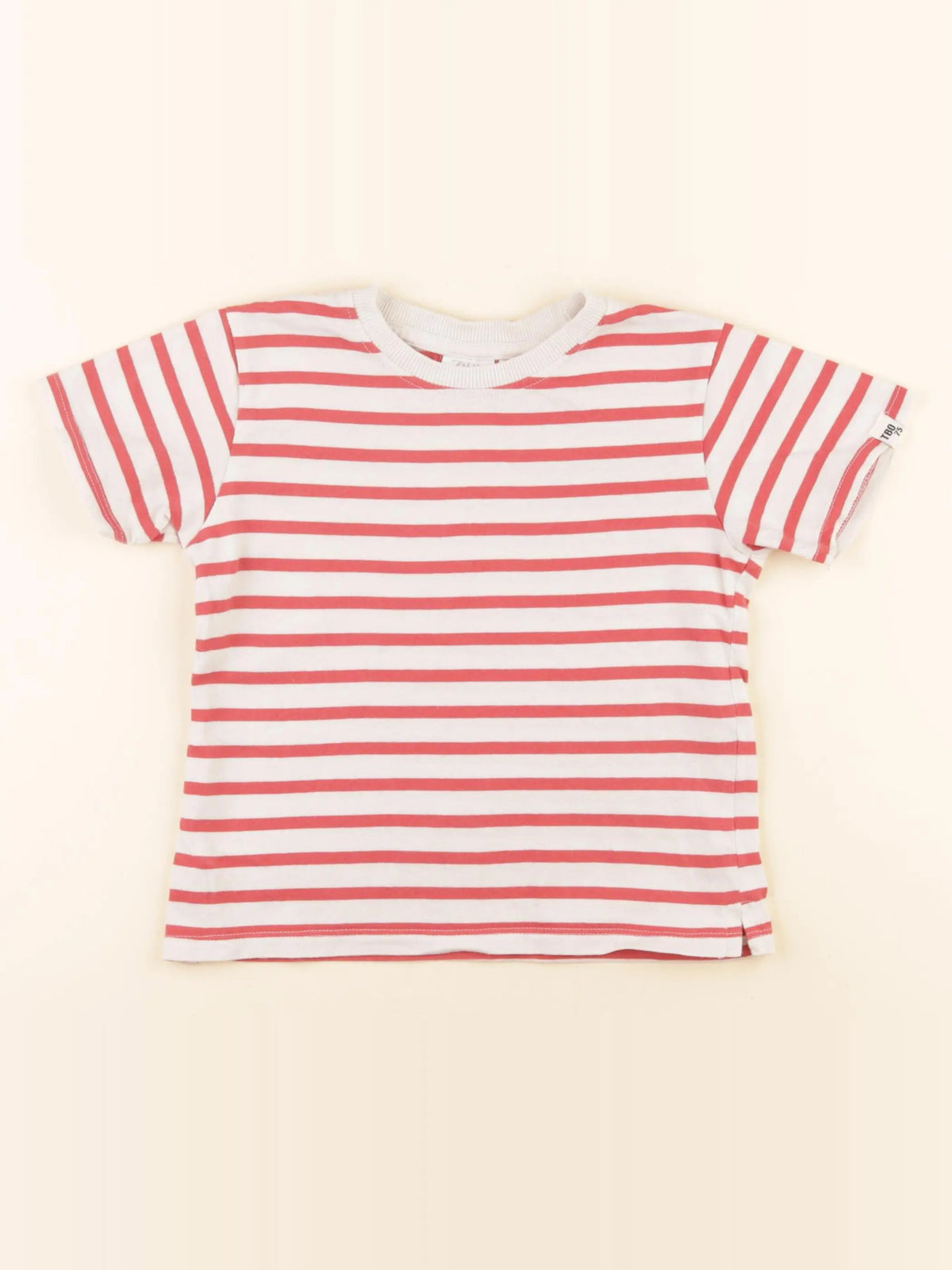 Zara - tee-shirt beige - 3 ans