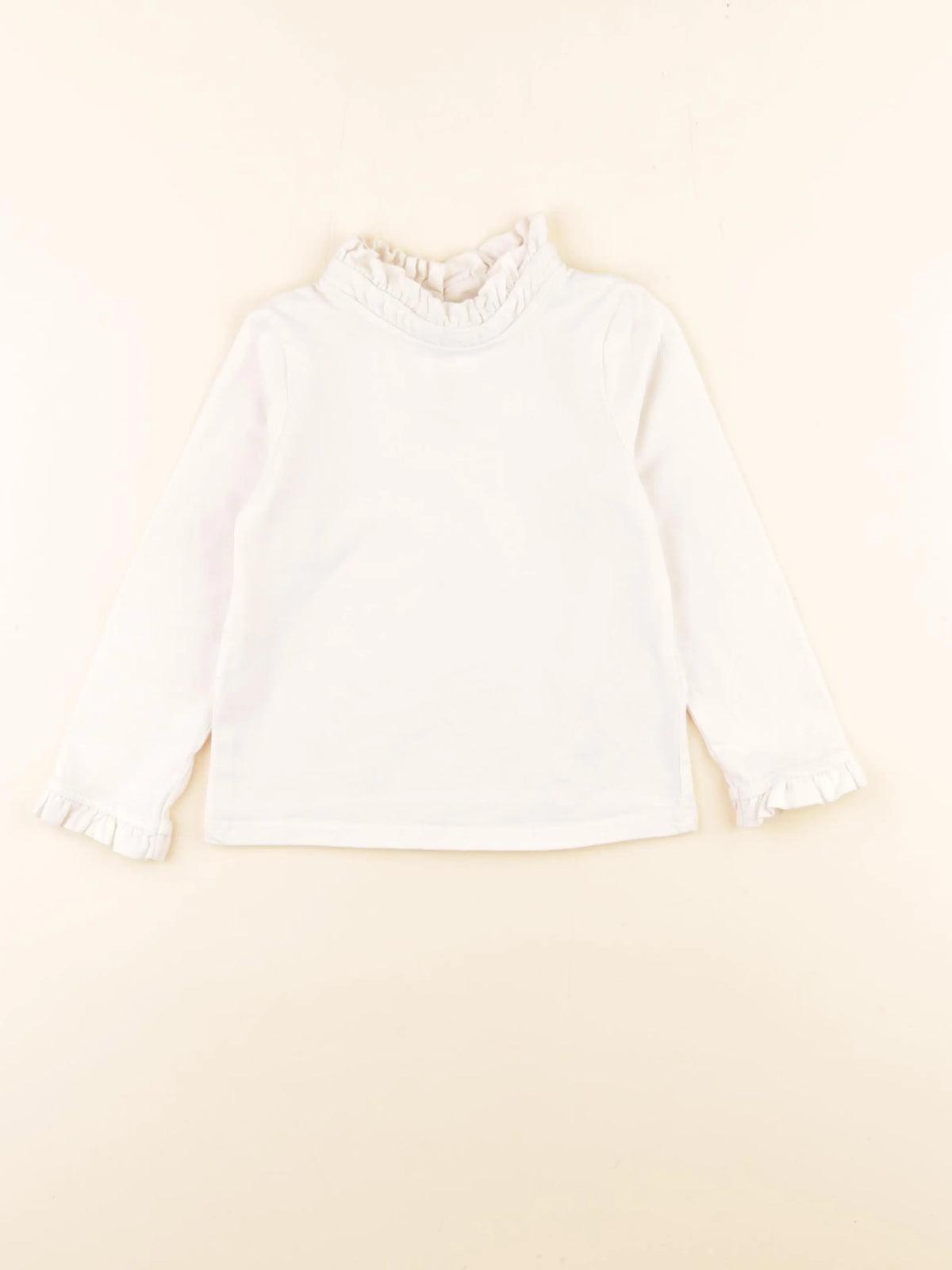 Cyrillus - sous-pull beige - 4 ans