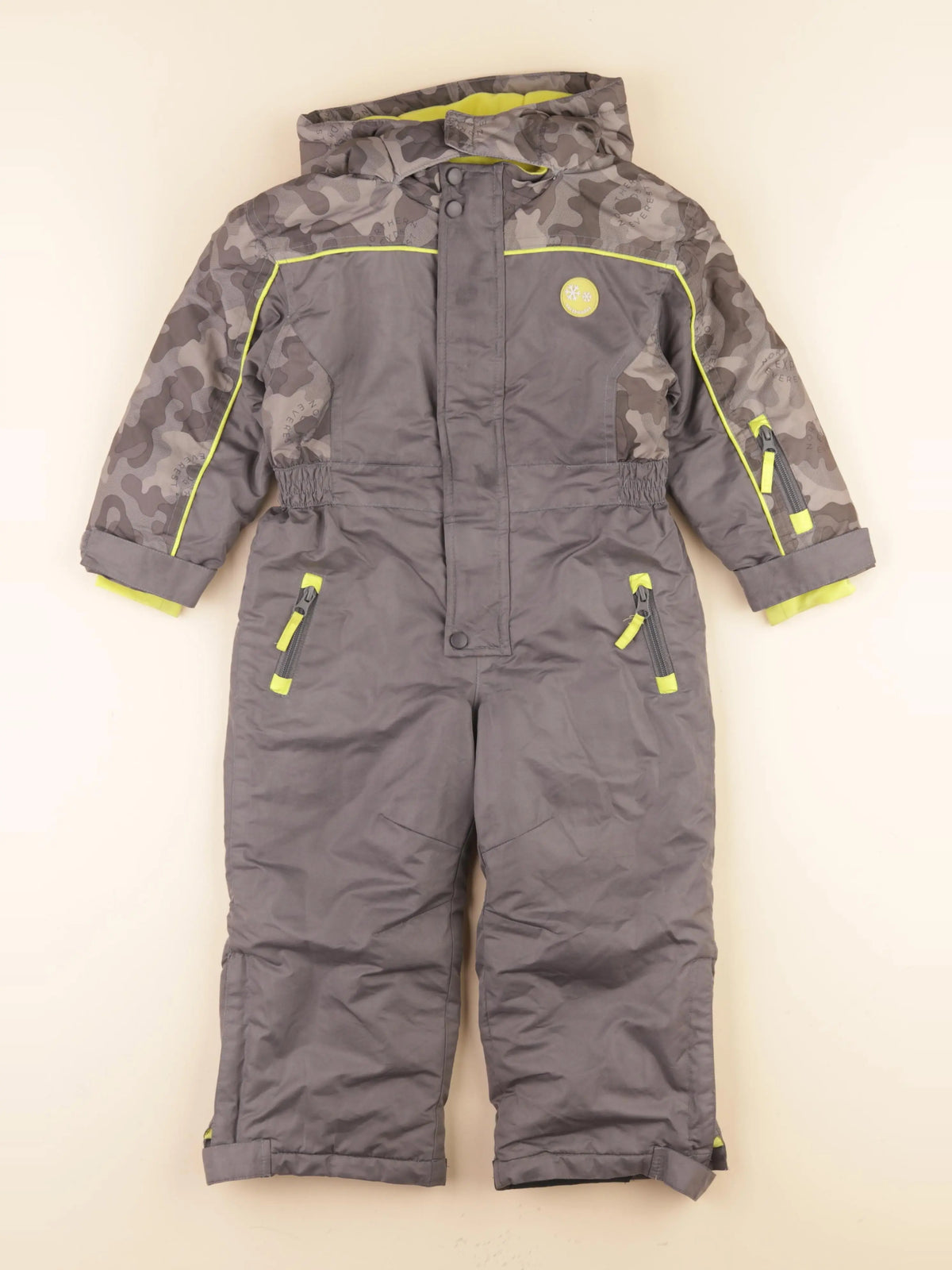 Vertbaudet - combinaison de ski multicolore - 3 ans