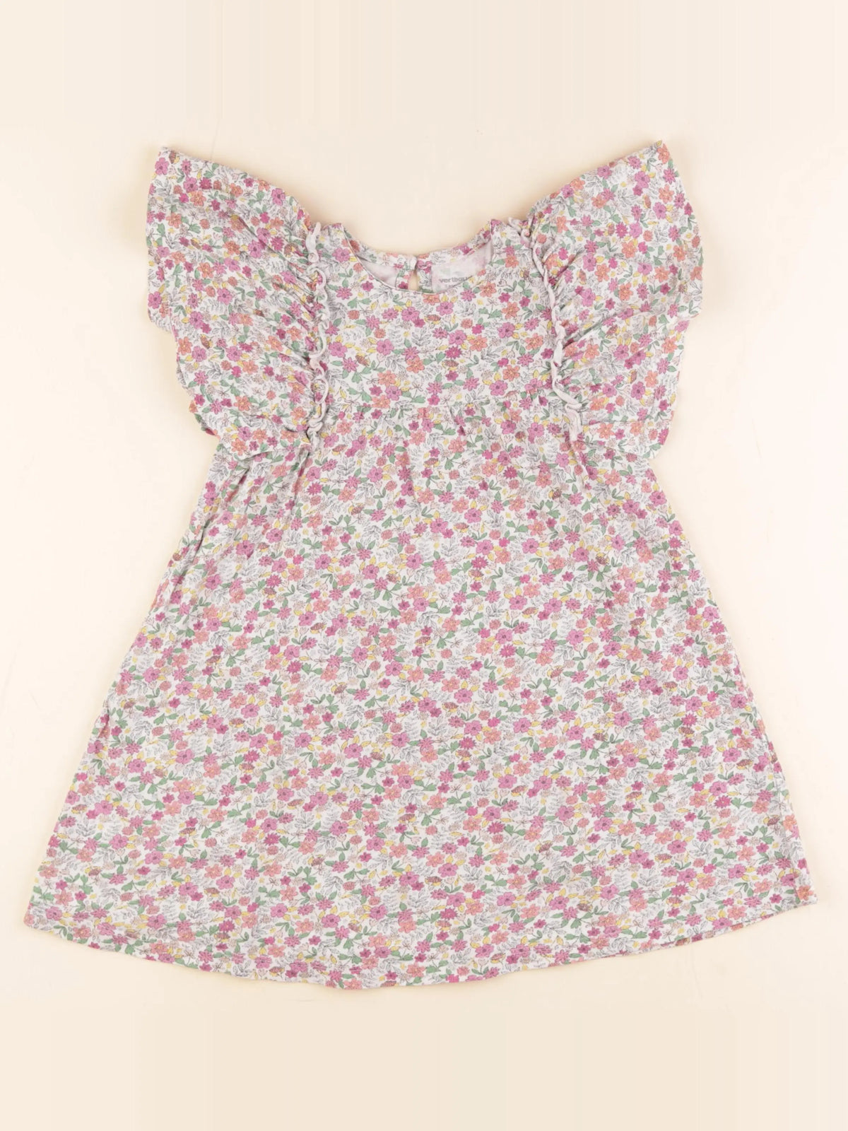 Vertbaudet - robe rose - 5 ans