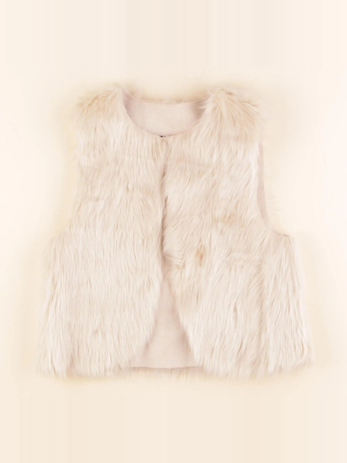 Tape à l'oeil - gilet beige - 8 ans