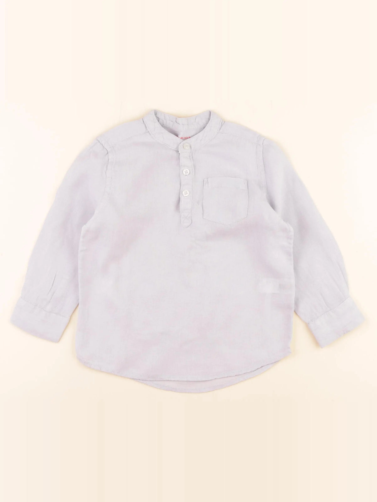 Monoprix - chemise bleu - 3 ans