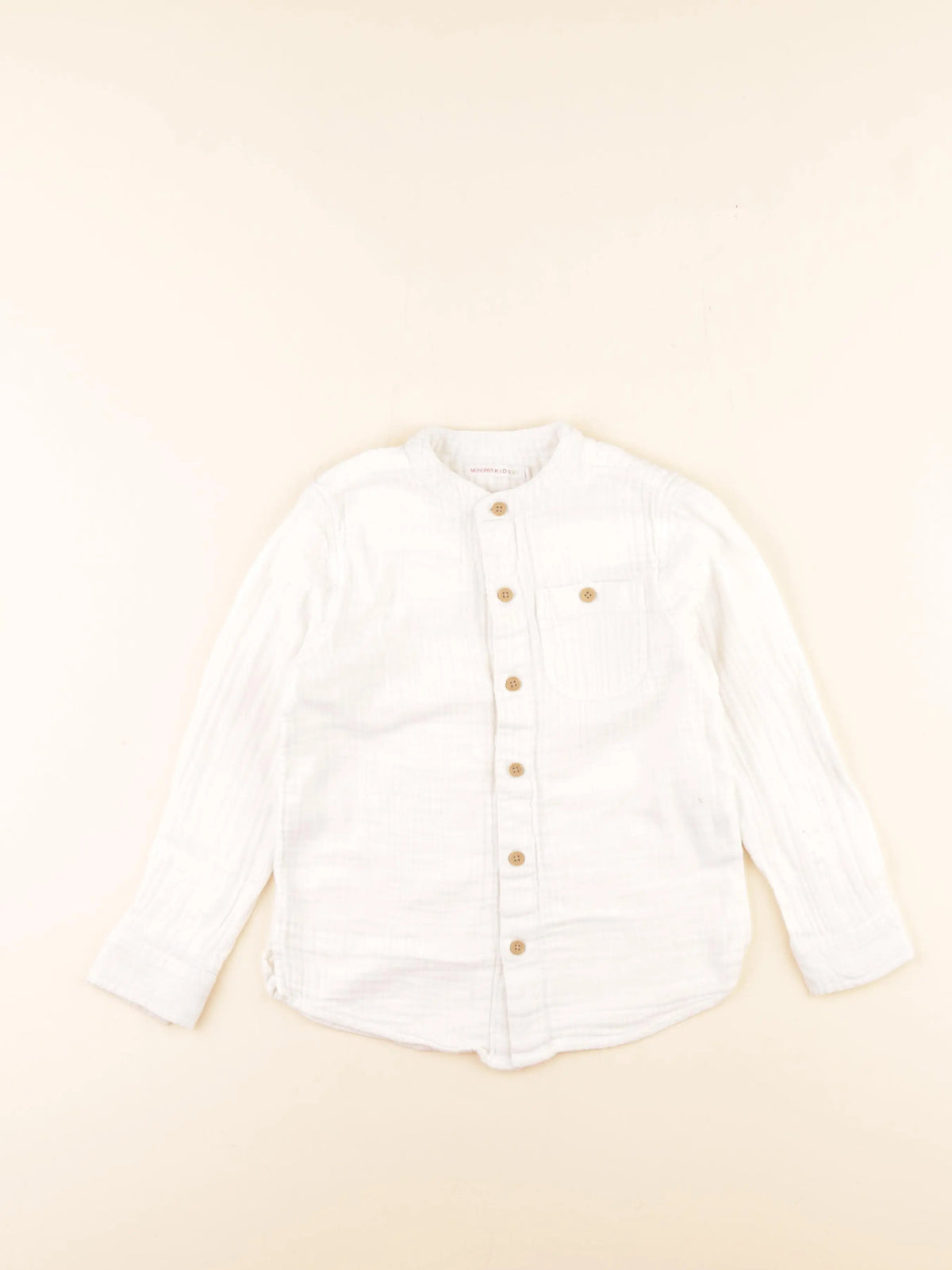 Monoprix - chemise blanc - 5 ans