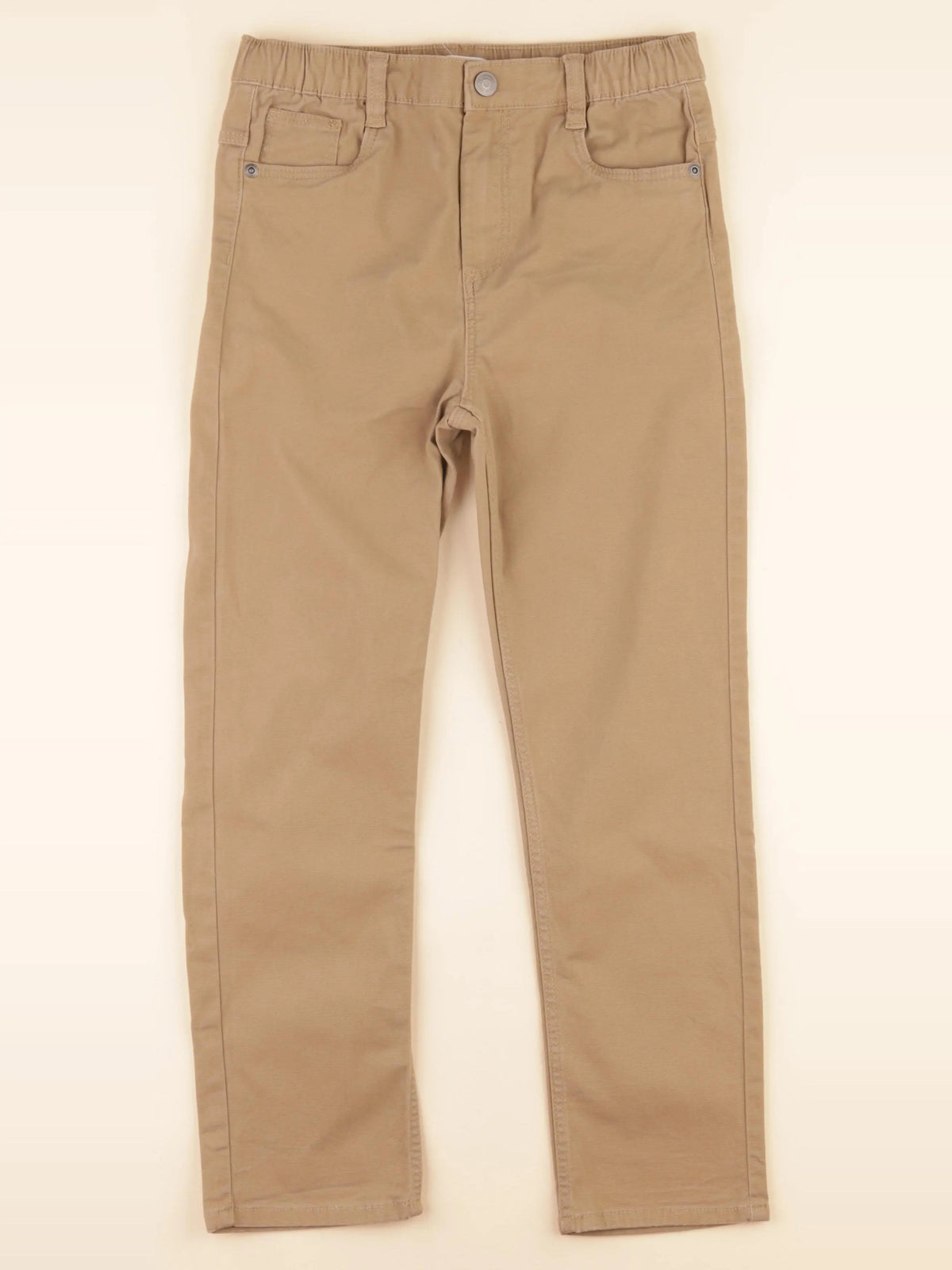 Vertbaudet - pantalon marron - 10 ans