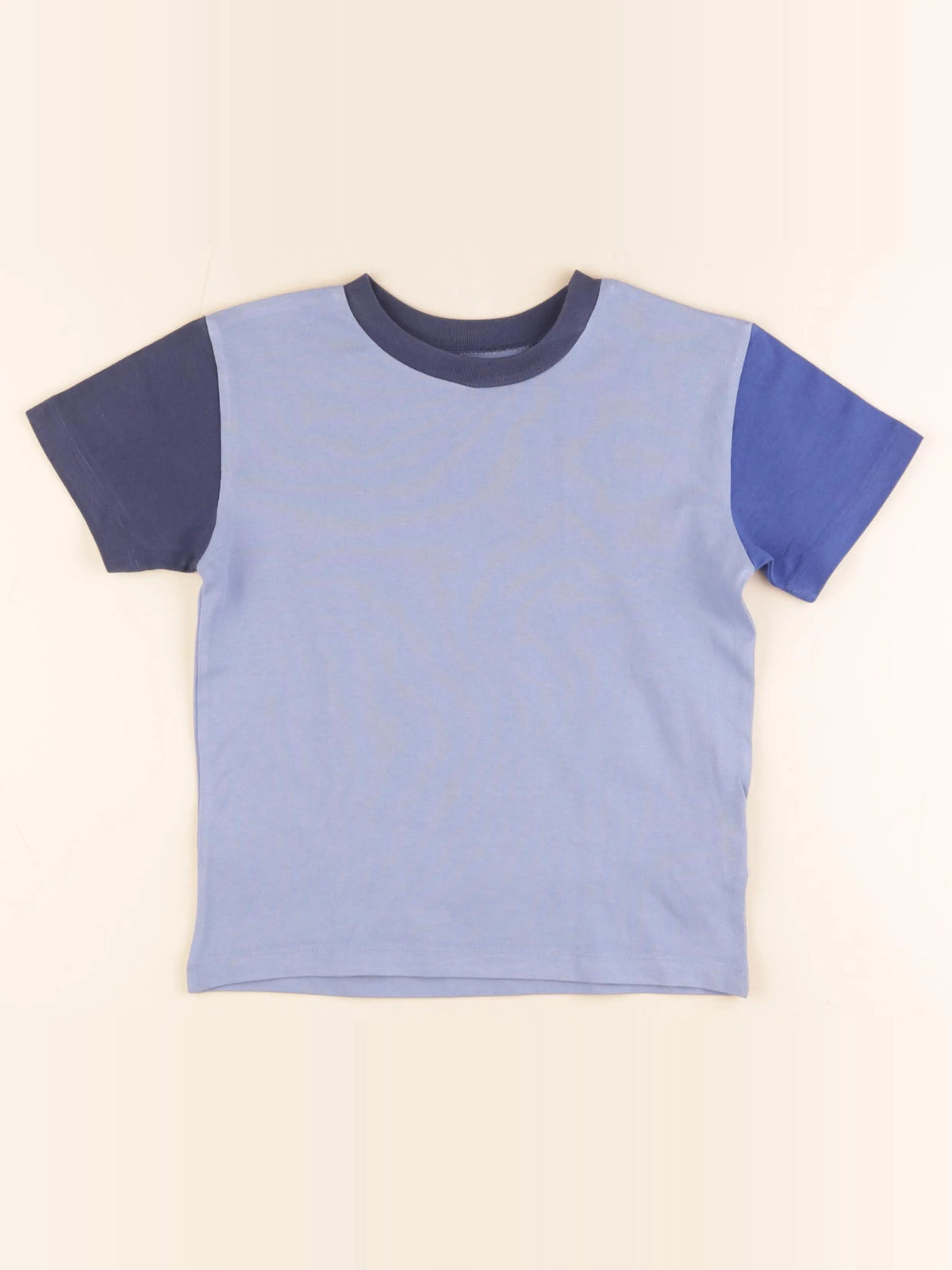 Monoprix - tee-shirt bleu - 8 ans