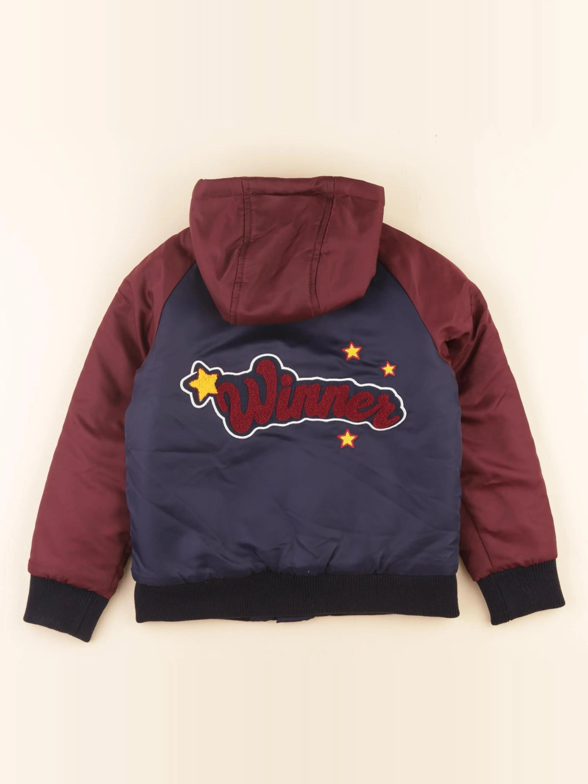 Bonton - veste imprimé au dos bleu, rouge - 8 ans