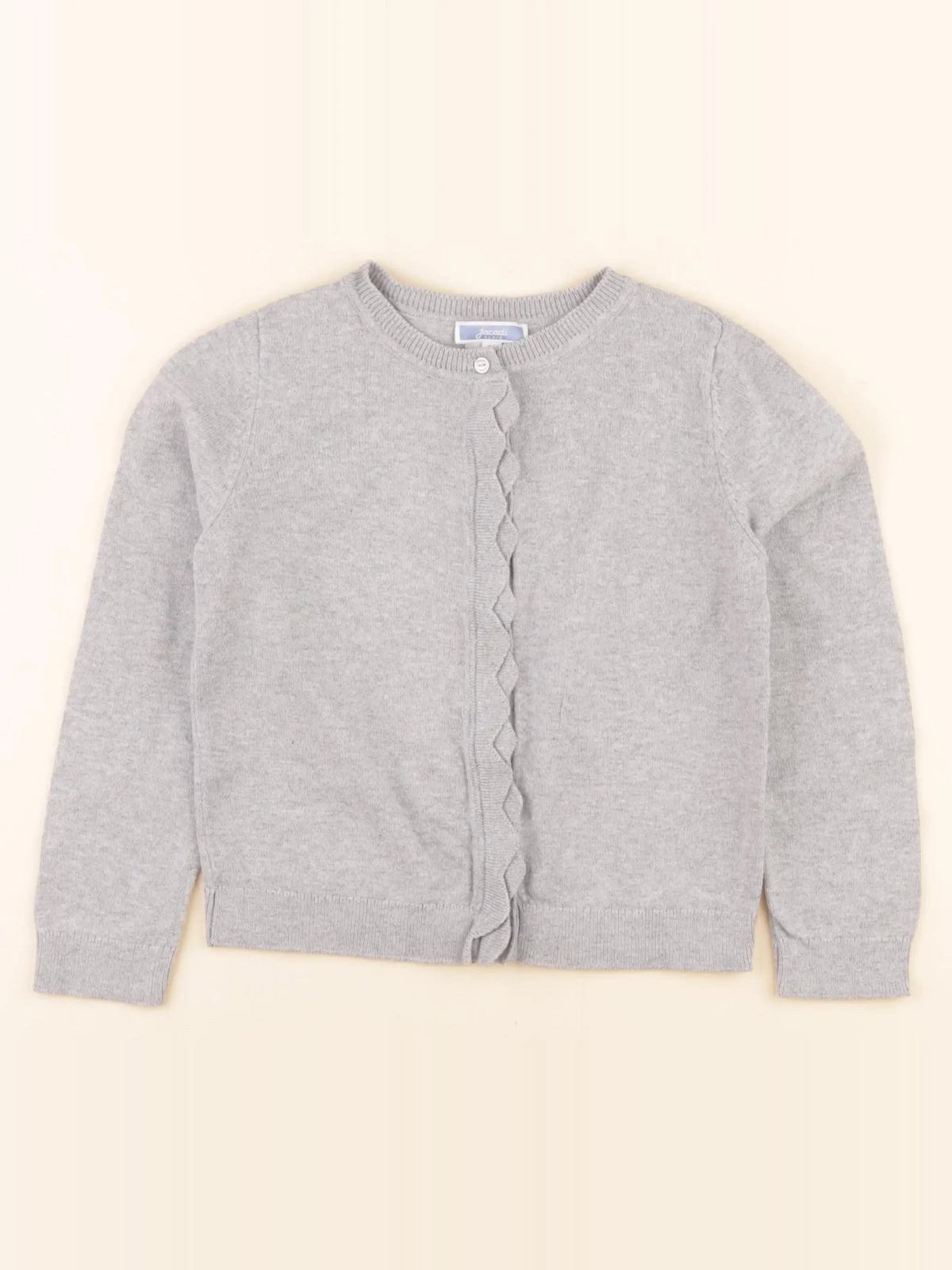 Jacadi - gilet gris - 6 ans
