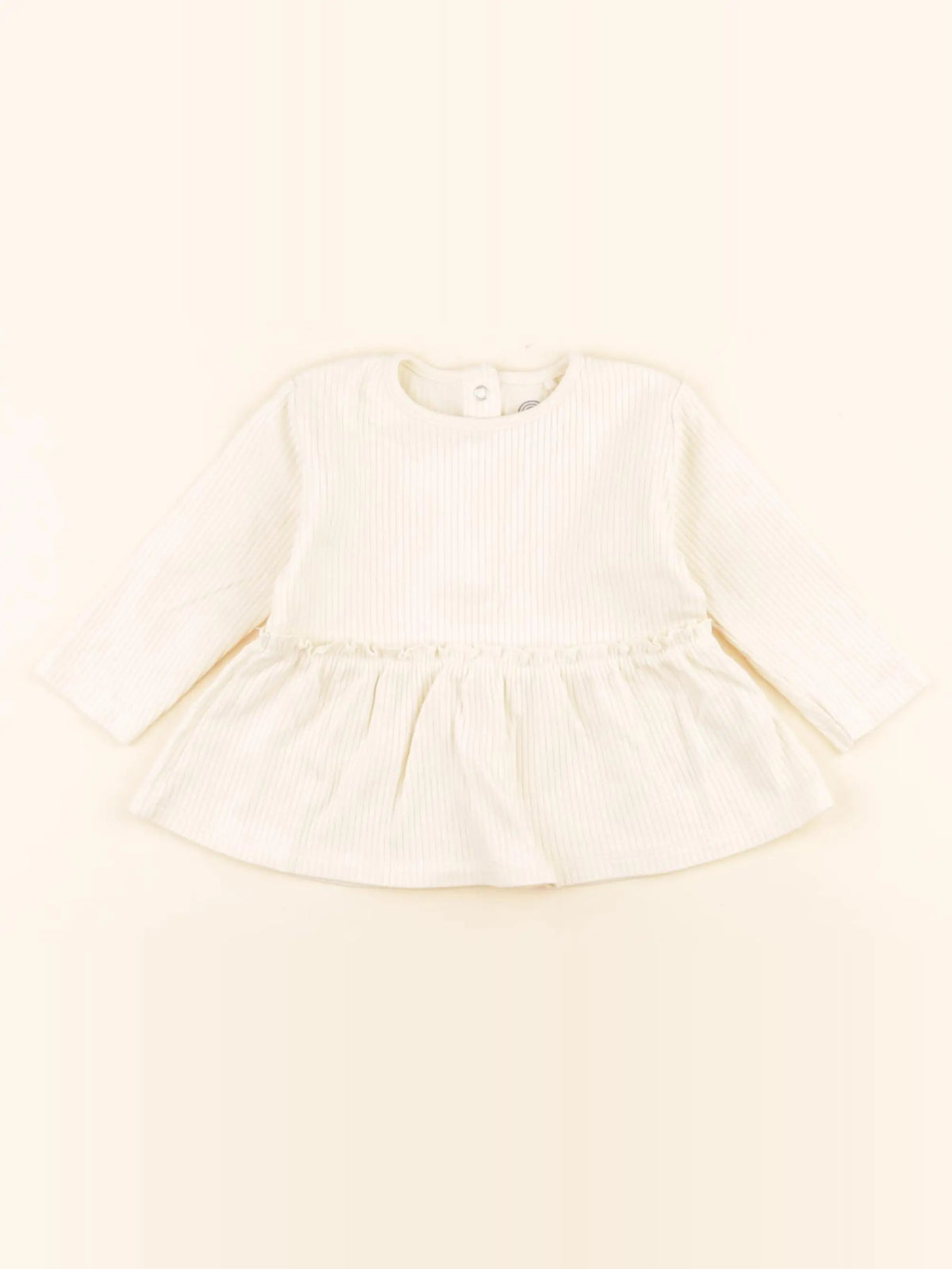 Next - tee-shirt beige - 3/6 mois