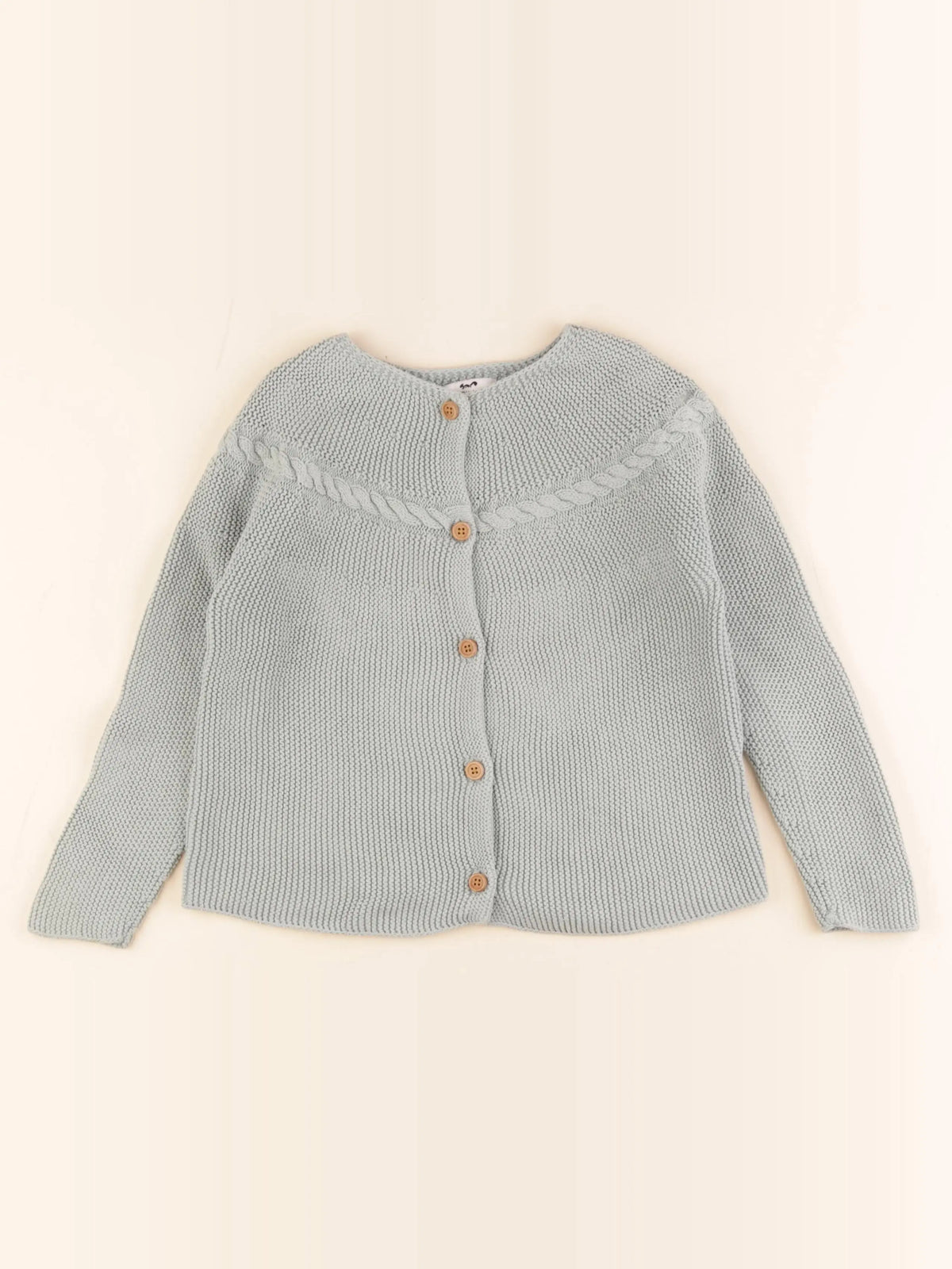 Cyrillus - gilet vert - 8 ans