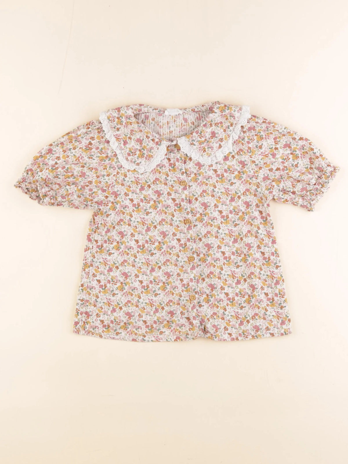 Vertbaudet - blouse multicolore - 7 ans