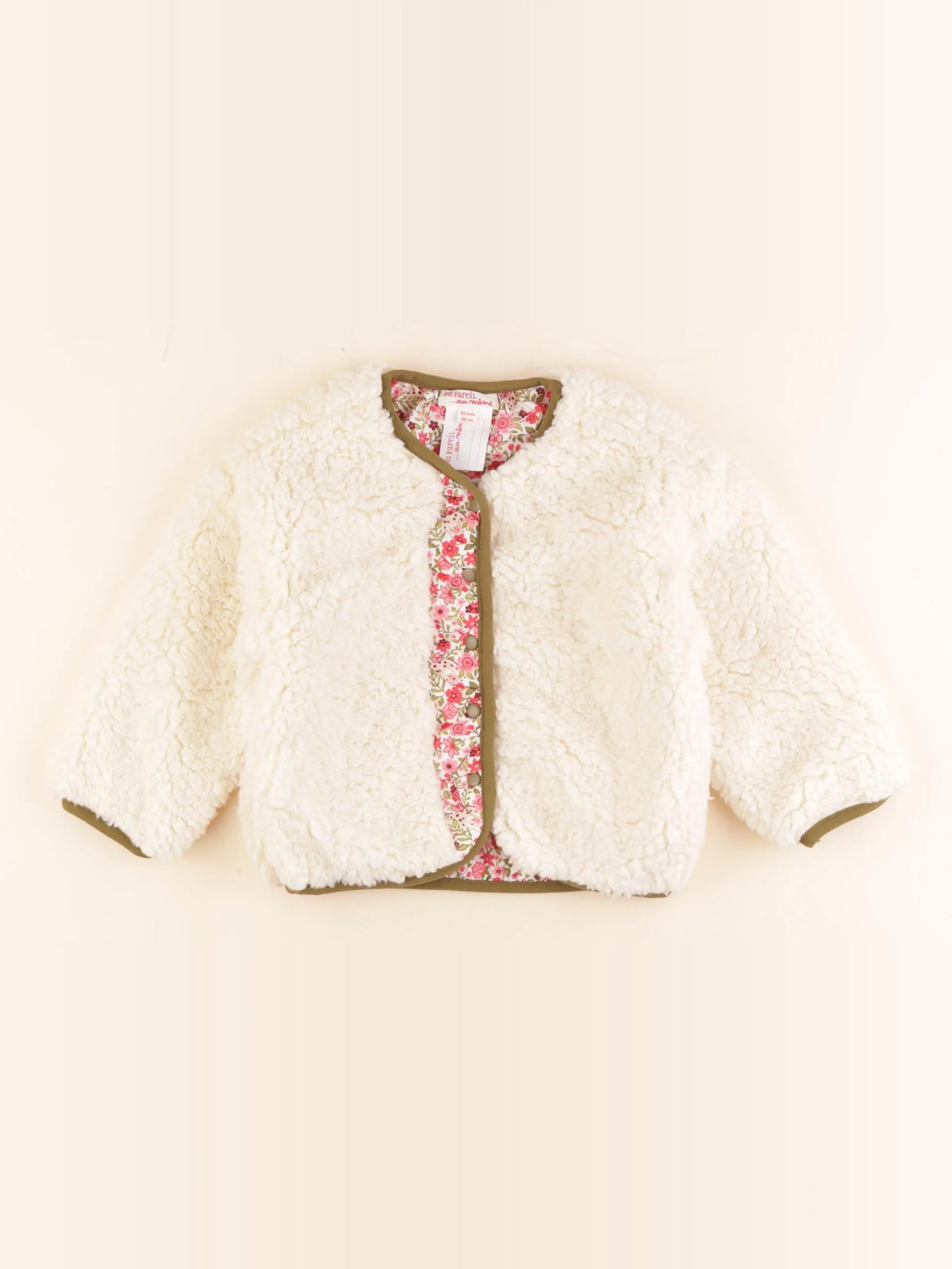 DPAM - veste beige - 24 mois