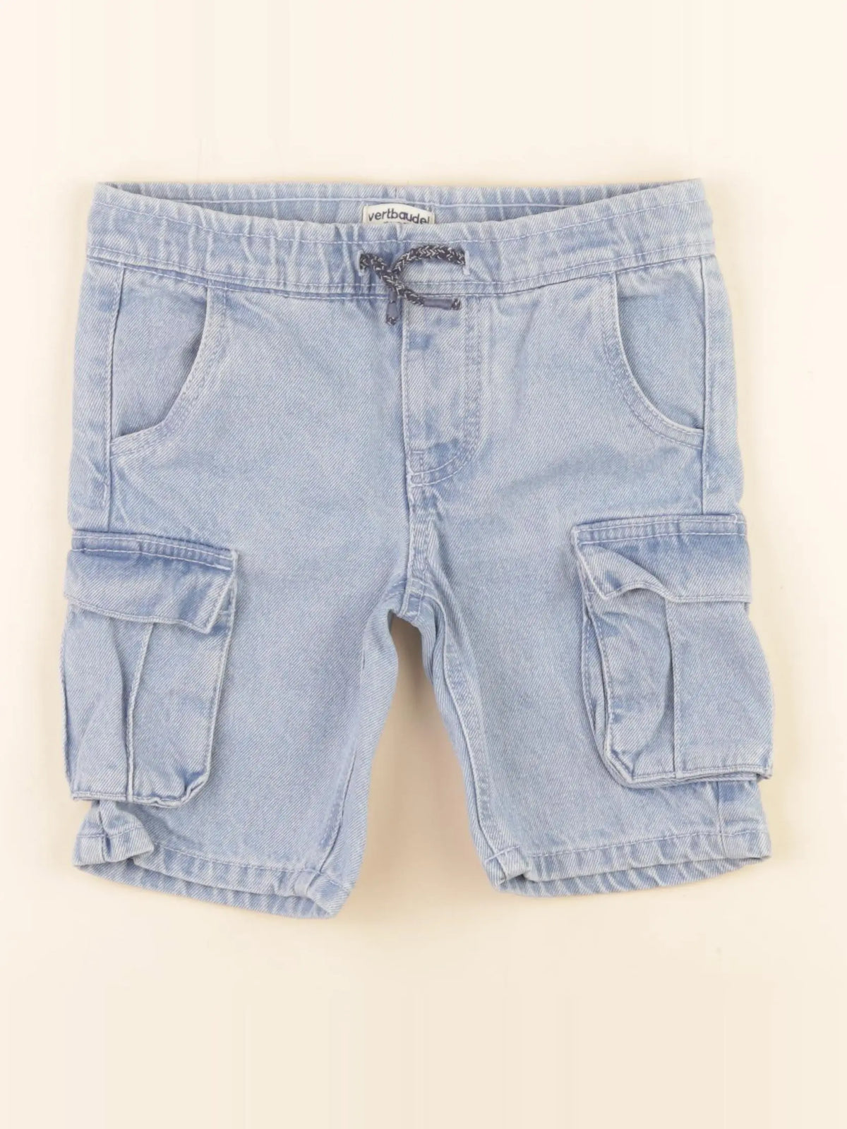 Vertbaudet - short bleu - 6 ans