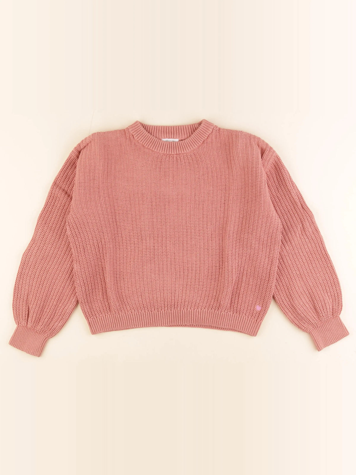 Vertbaudet - pull rose - 10 ans