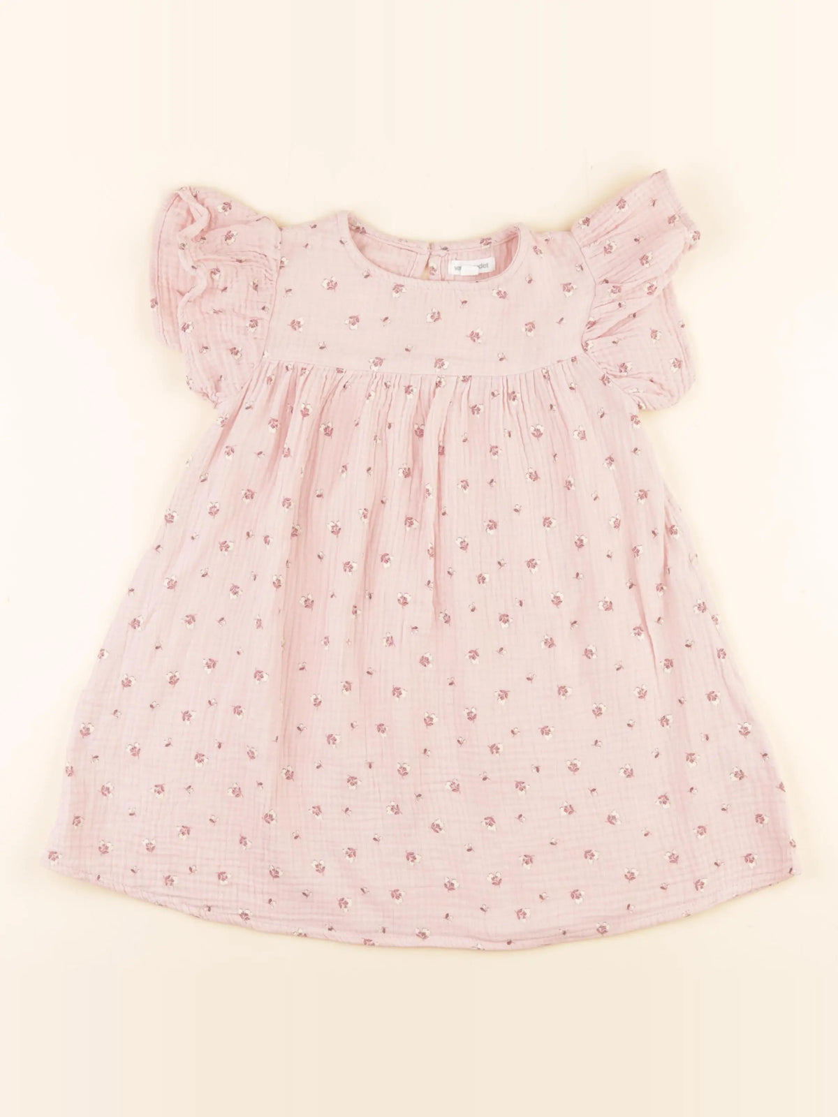 Vertbaudet - robe rose - 4 ans
