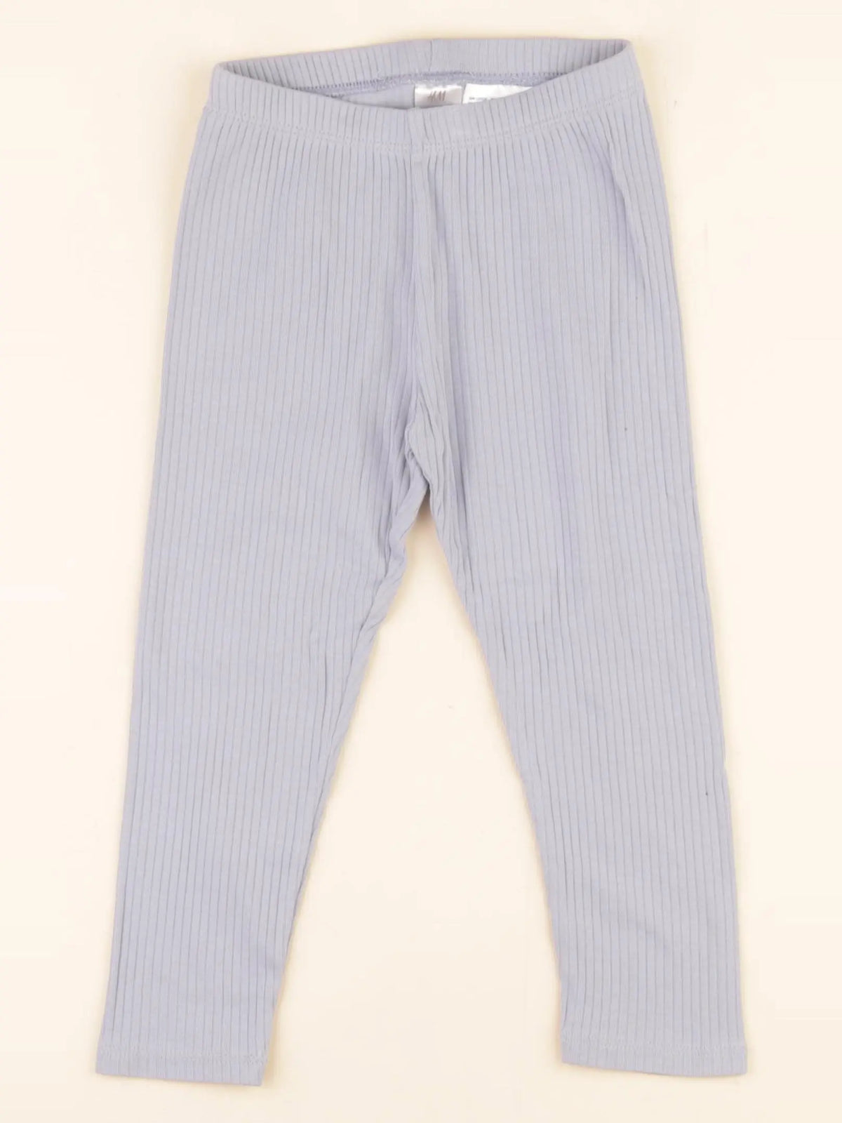 H&M - legging bleu - 2/3 ans