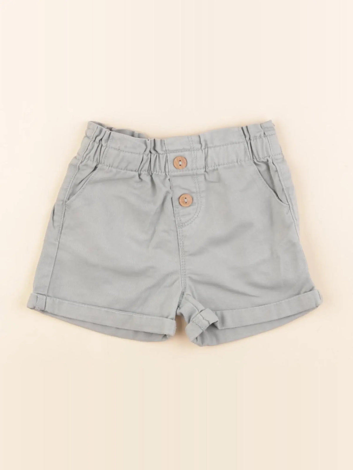 Vertbaudet - short vert - 18 mois
