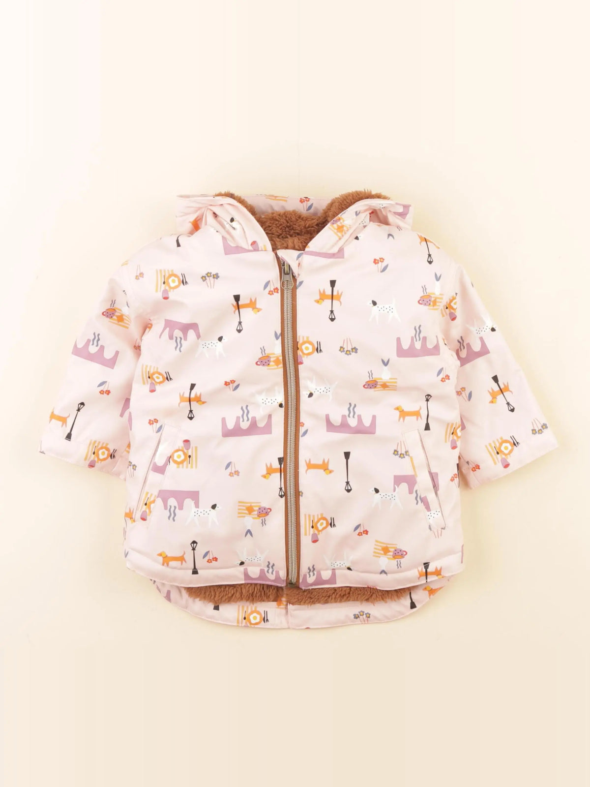 Catimini - imperméable rose - 9 mois