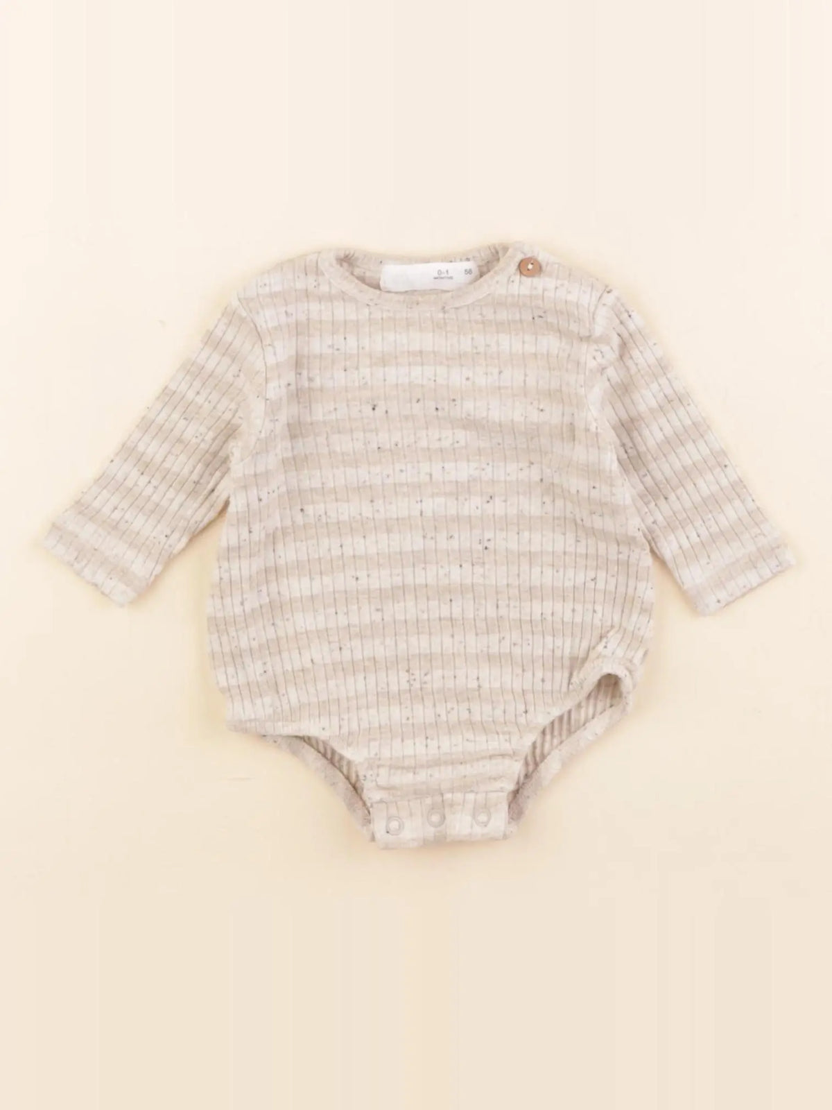 Zara - body beige - 0/1 mois