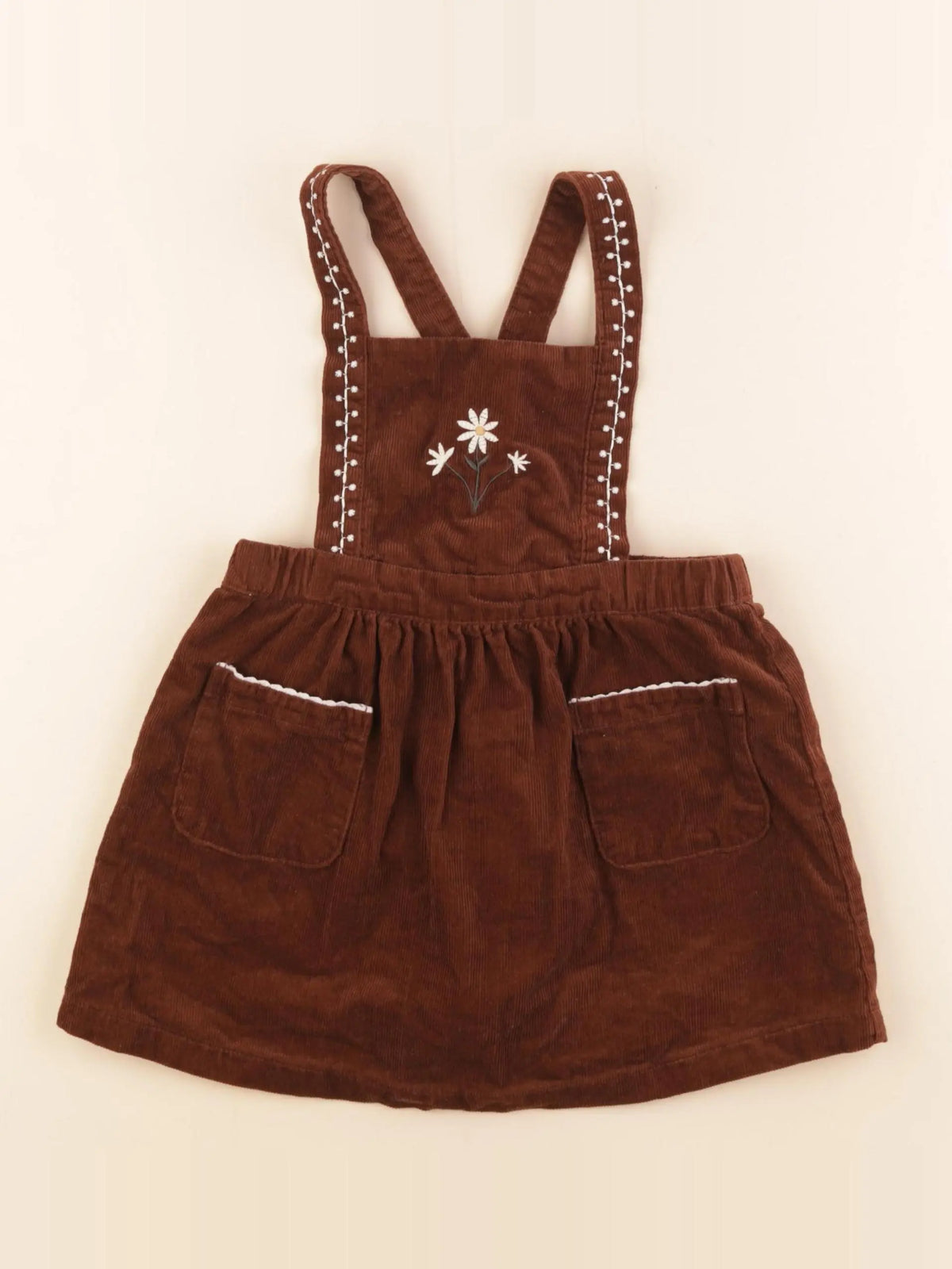 Zara - robe marron - 3 ans