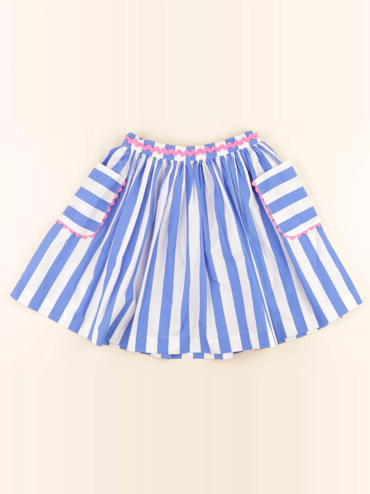 Jacadi - jupe bleu, blanc - 6 ans