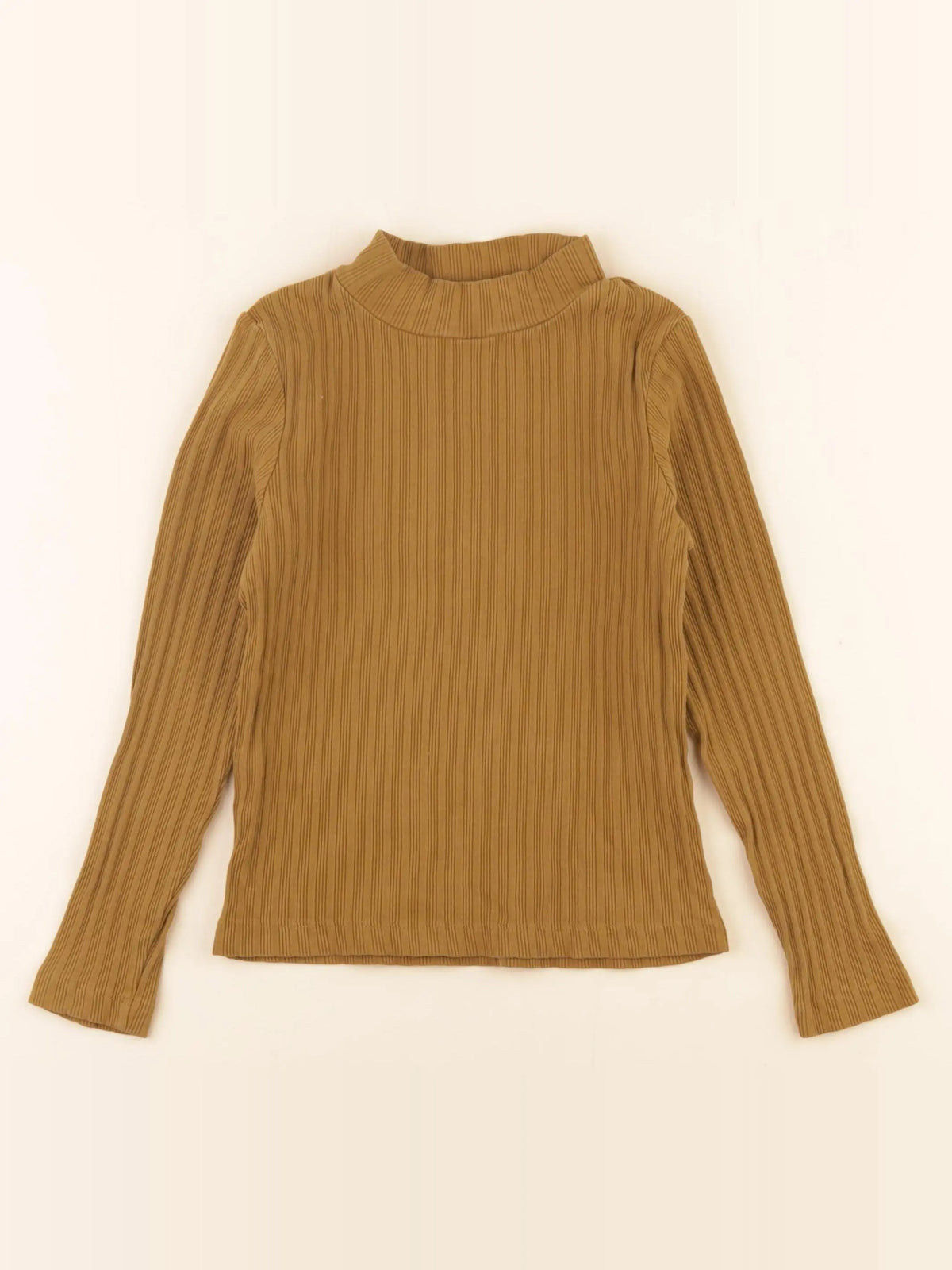 Monoprix - sous-pull marron - 8 ans