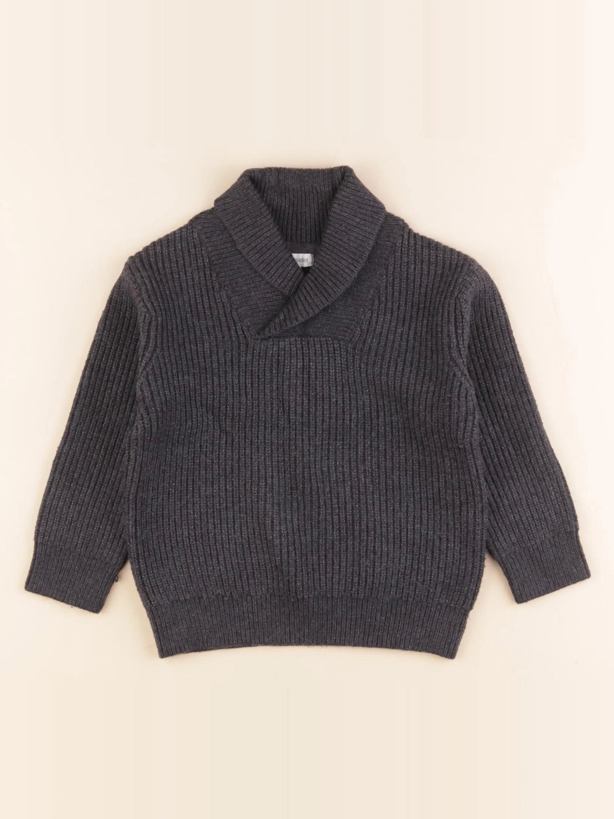 Vertbaudet - pull gris - 3 ans