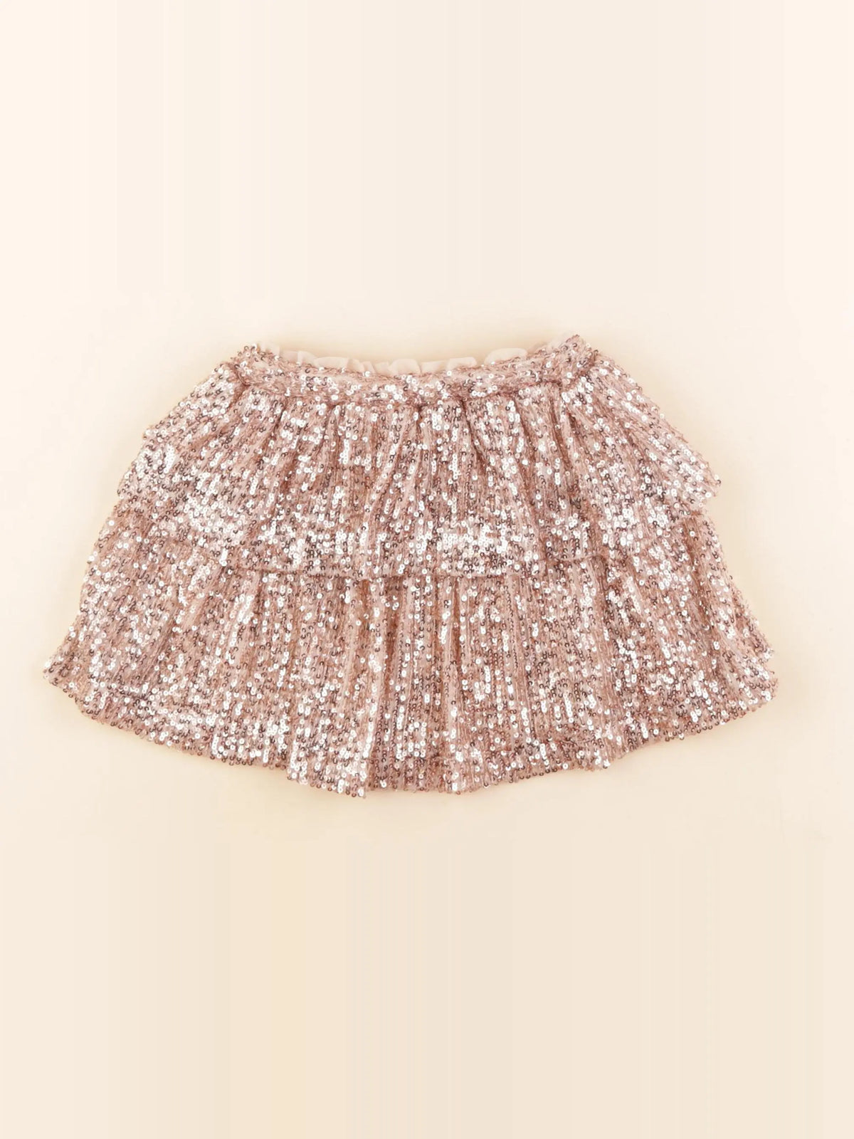 Vertbaudet - jupe or - 3 ans
