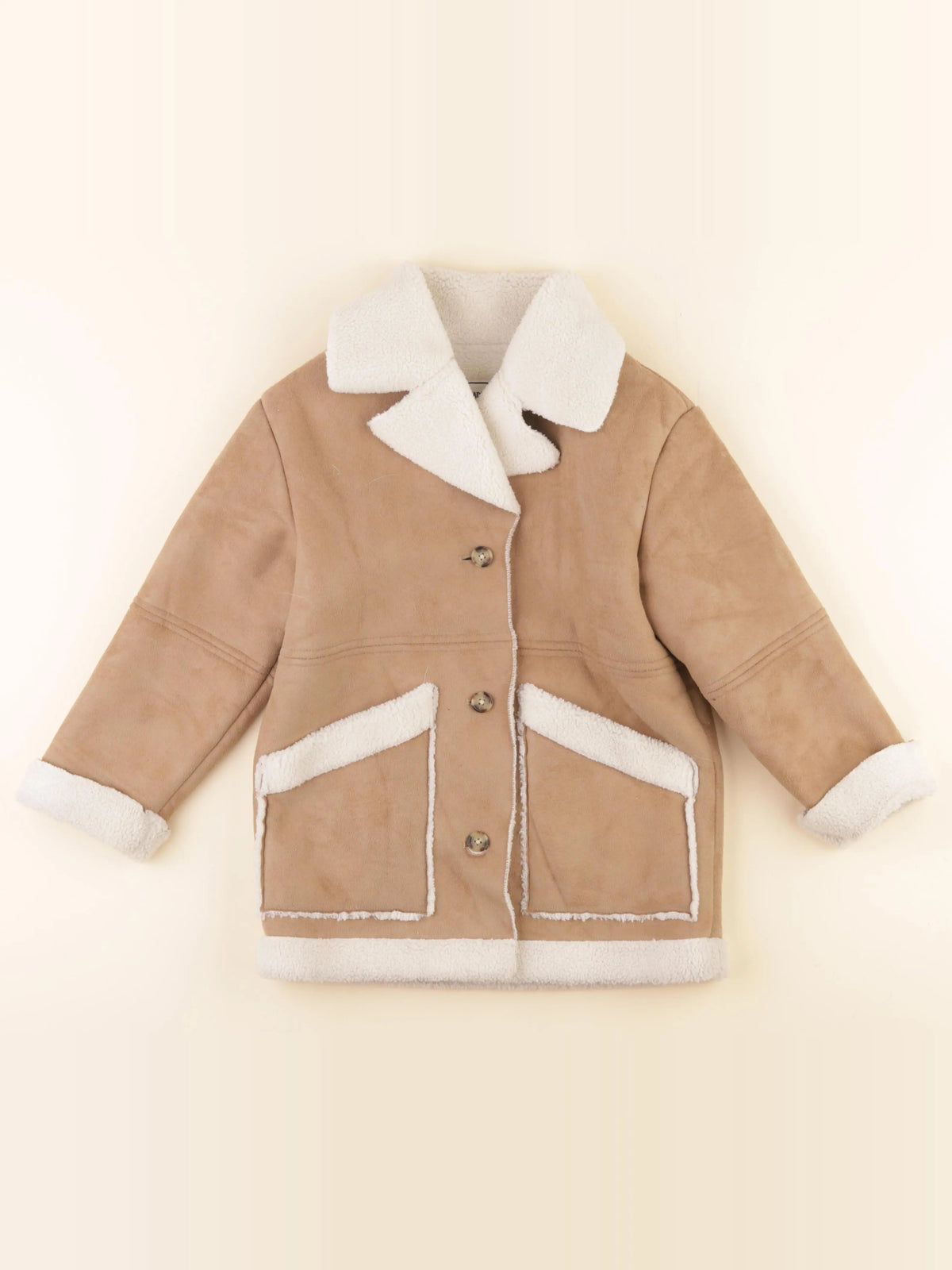 Zadig & Voltaire - manteau marron - 6 ans