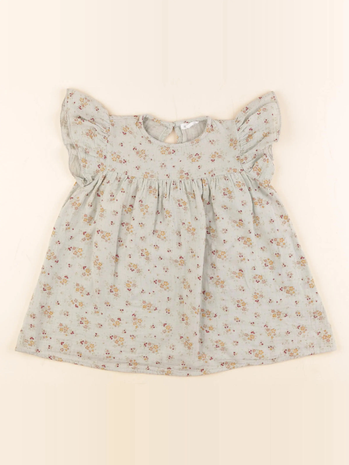 Vertbaudet - blouse vert - 4 ans