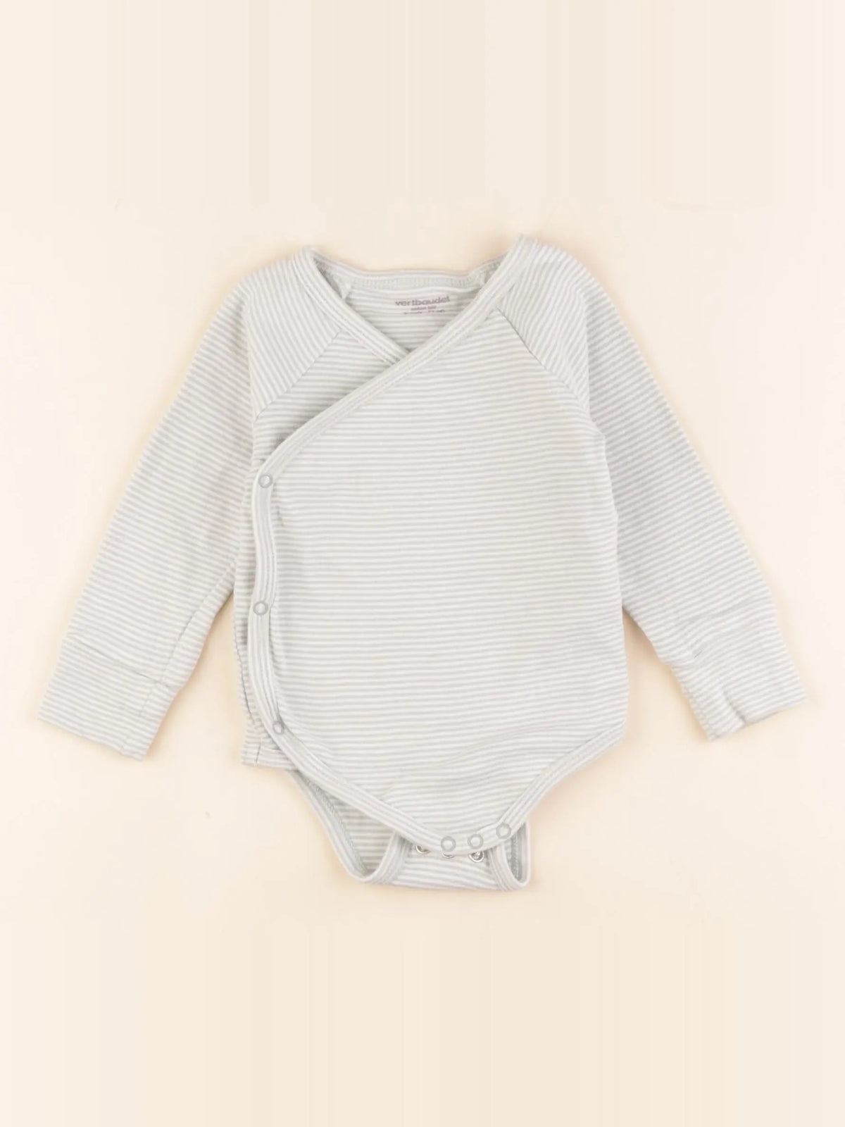 Vertbaudet - body vert - 9 mois