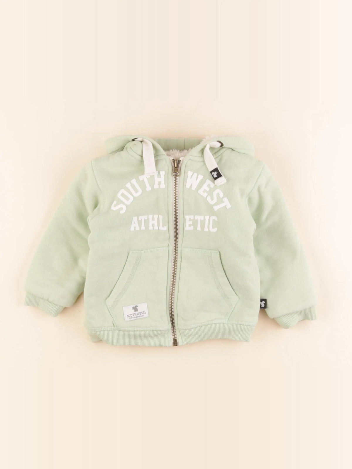 Southwest - veste doublé vert - 12 mois