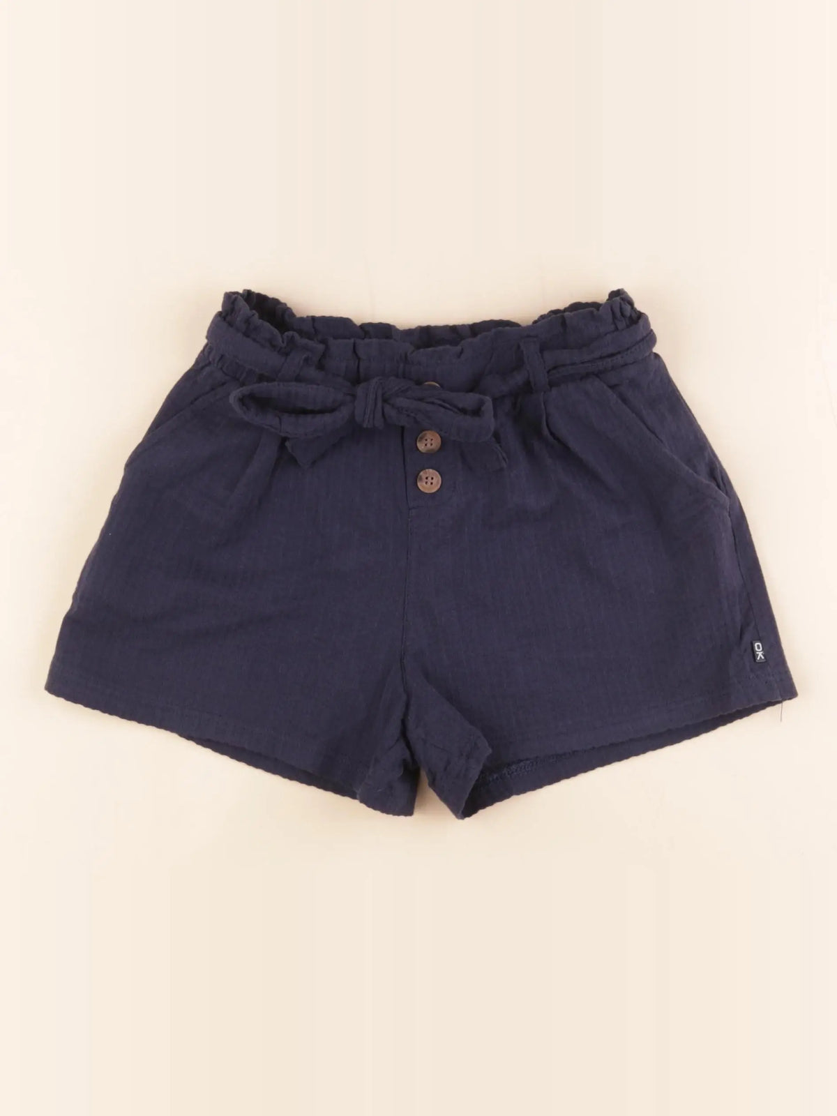 Okaidi - short bleu - 7 ans