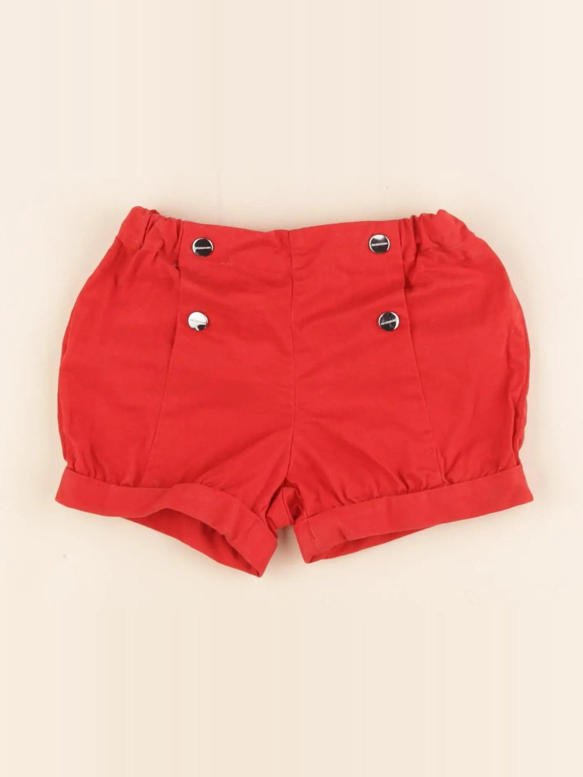 Jacadi - short rouge - 18 mois