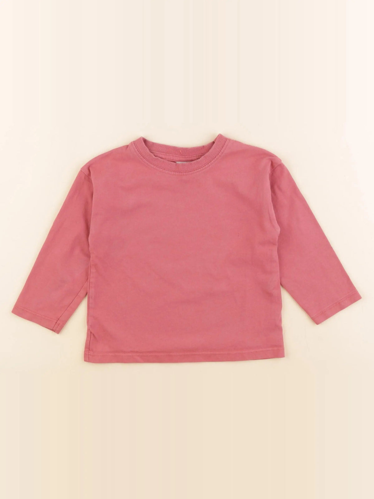 Zara - tee-shirt rose - 12/18 mois