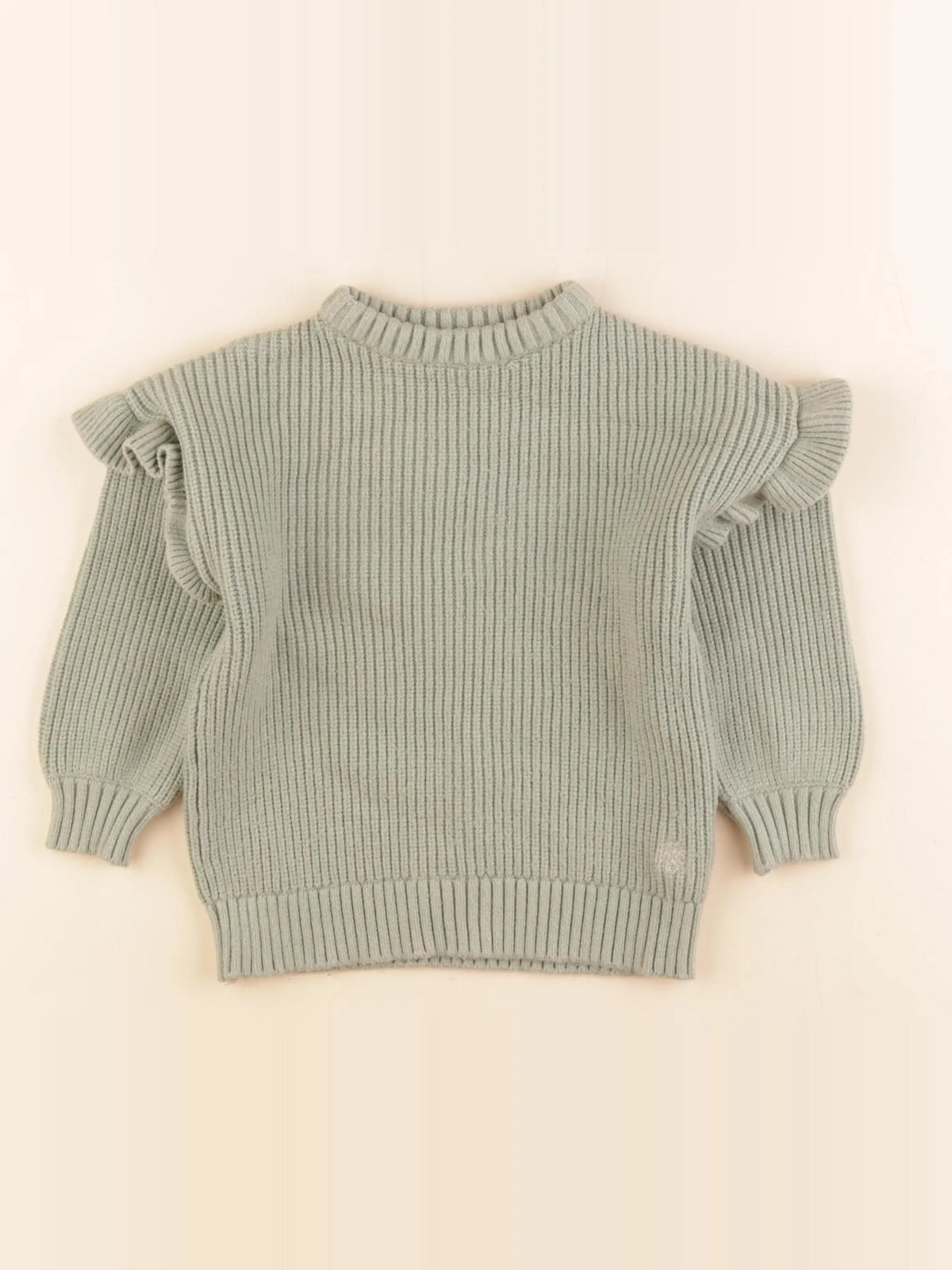 Vertbaudet - pull vert - 3 ans