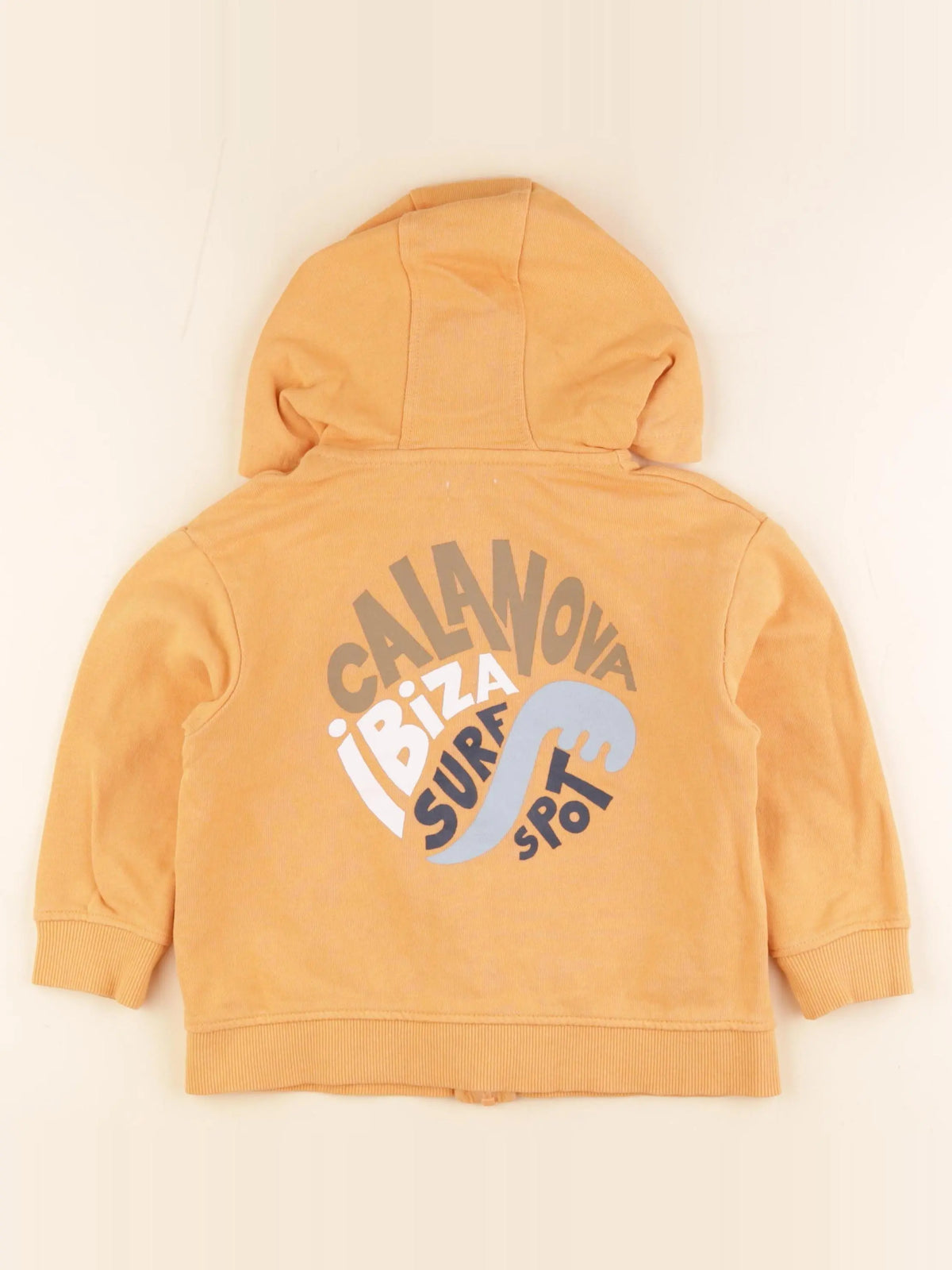Vertbaudet - sweat jaune - 5 ans