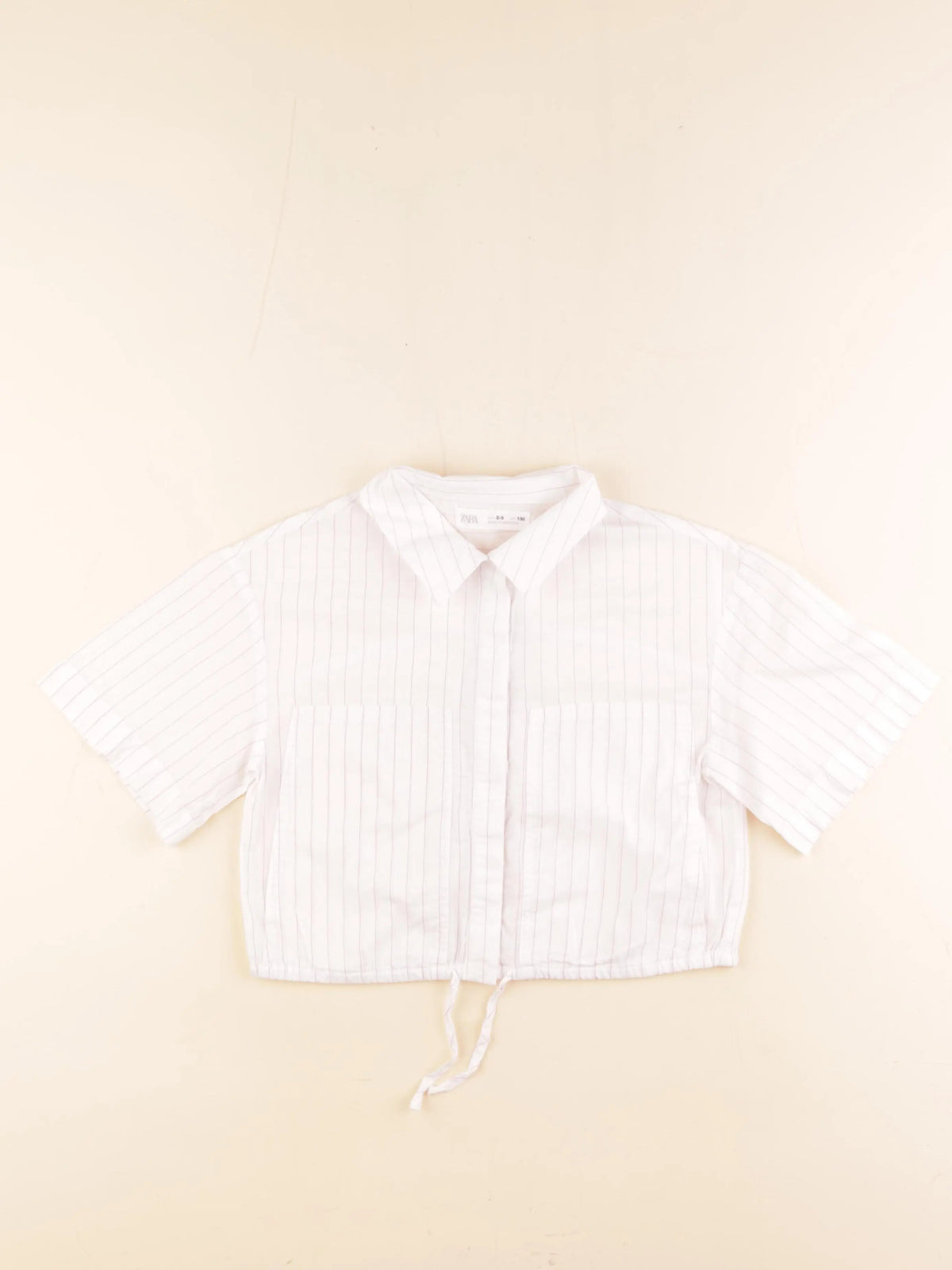 Zara - chemise blanc - 8/9 ans