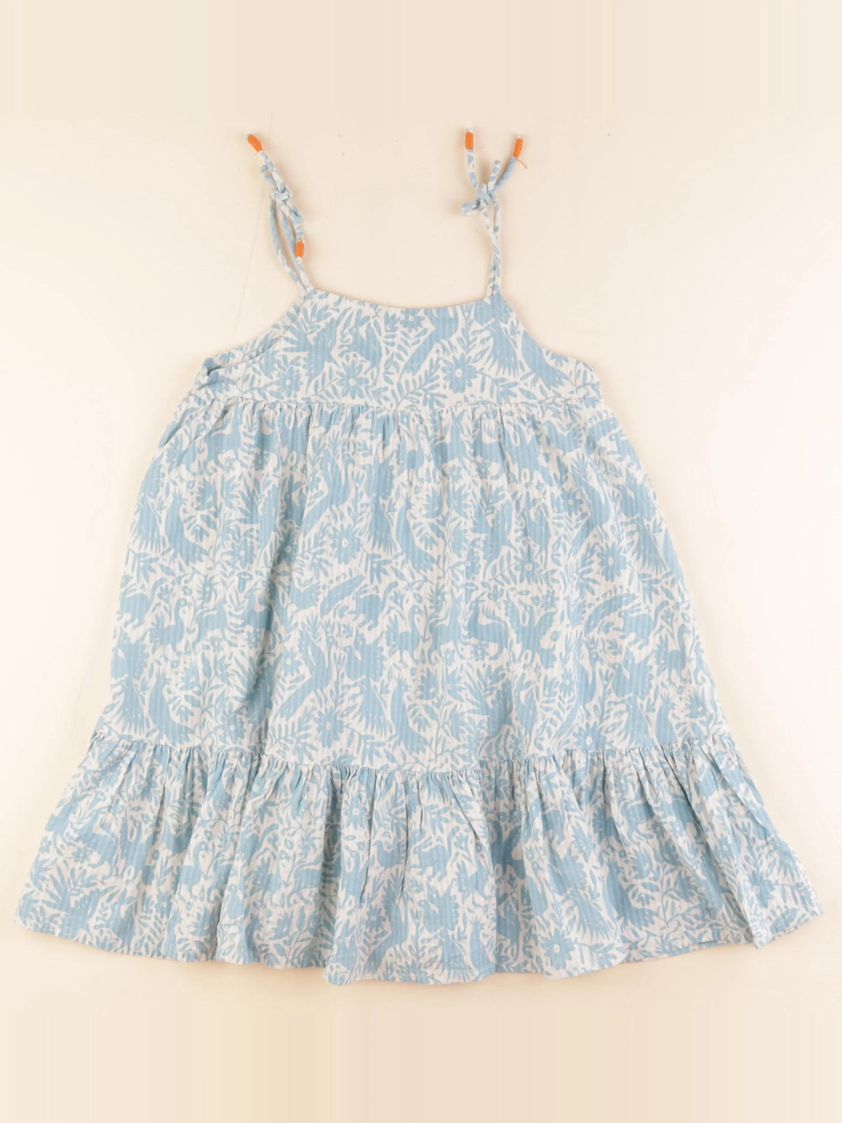 Monoprix - robe bleu - 8 ans