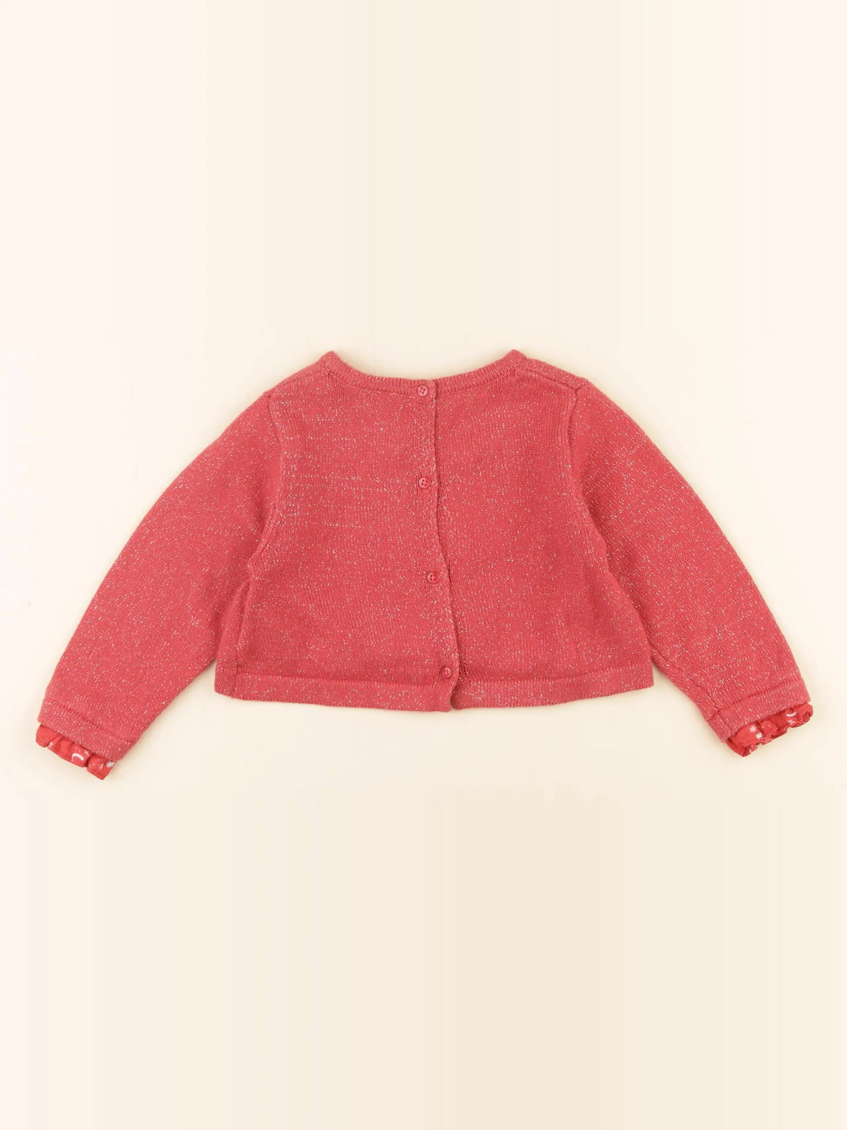 Tape à l'oeil - pull rouge - 18 mois