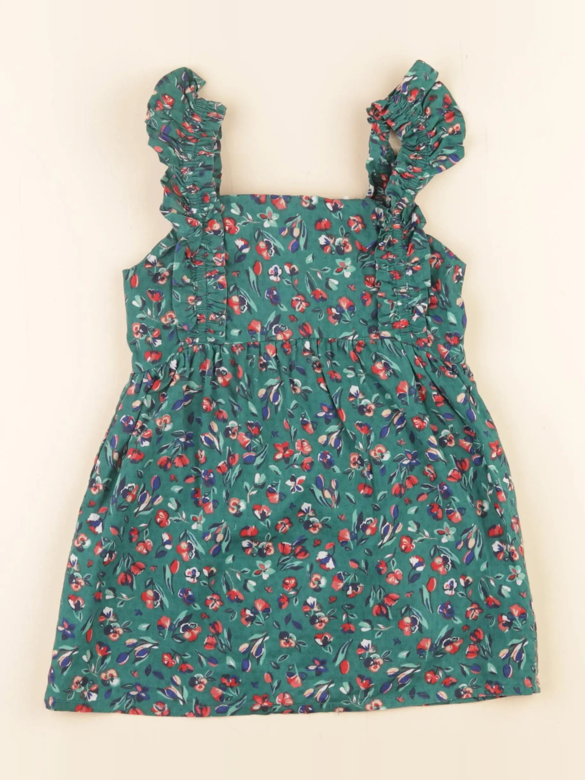 Tape à l'oeil - robe vert - 24 mois