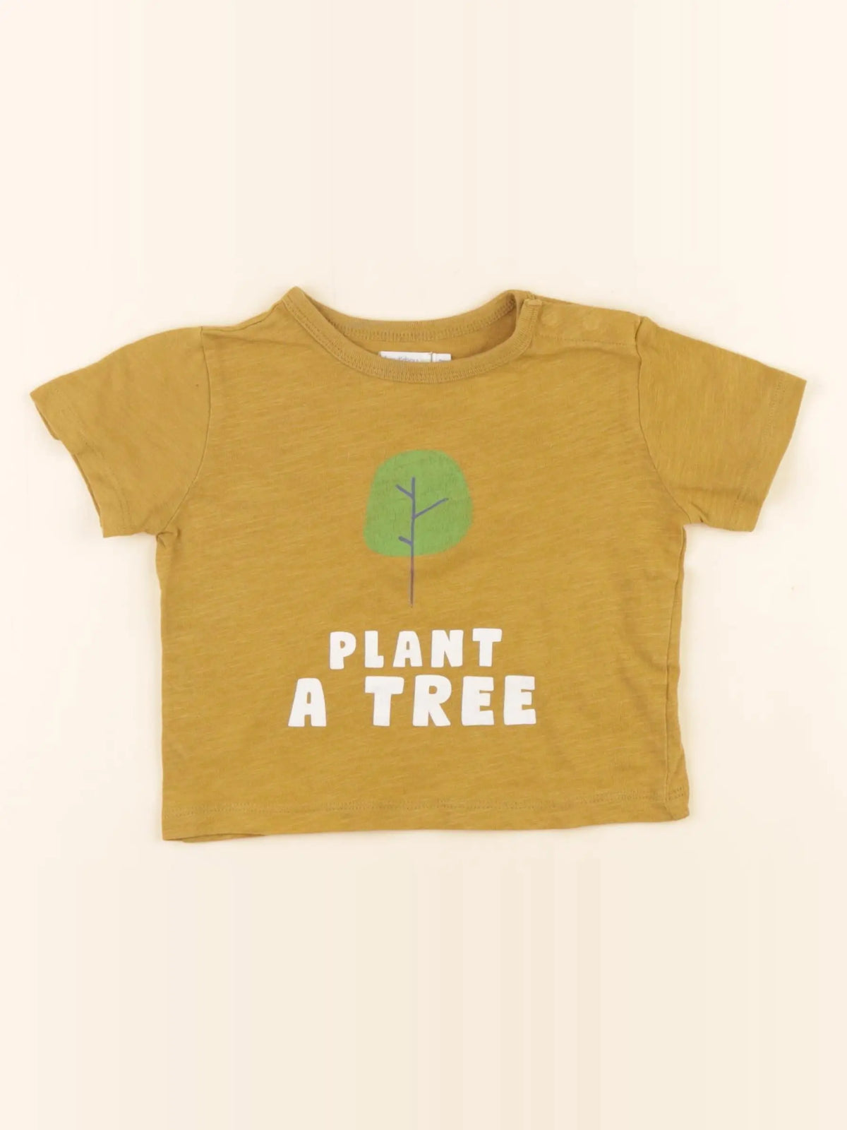 Boutchou - tee-shirt marron - 9 mois