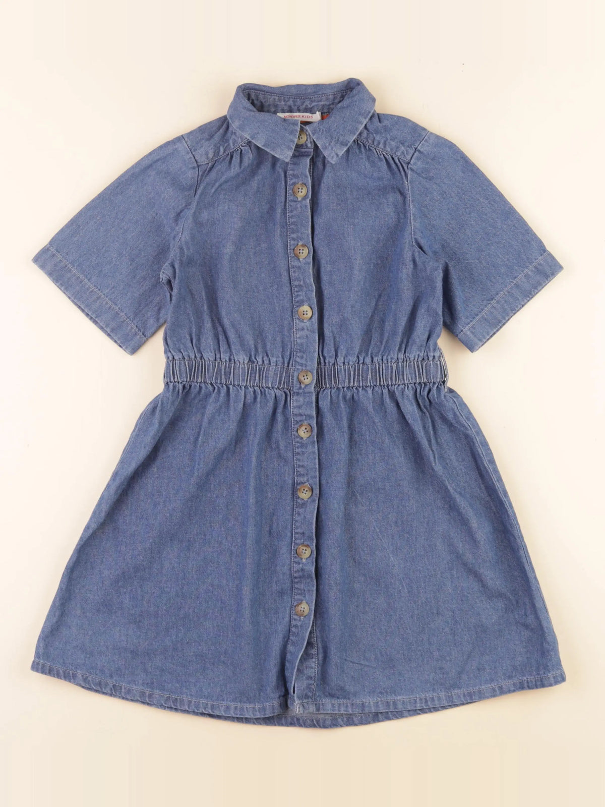 Monoprix - robe bleu - 4 ans