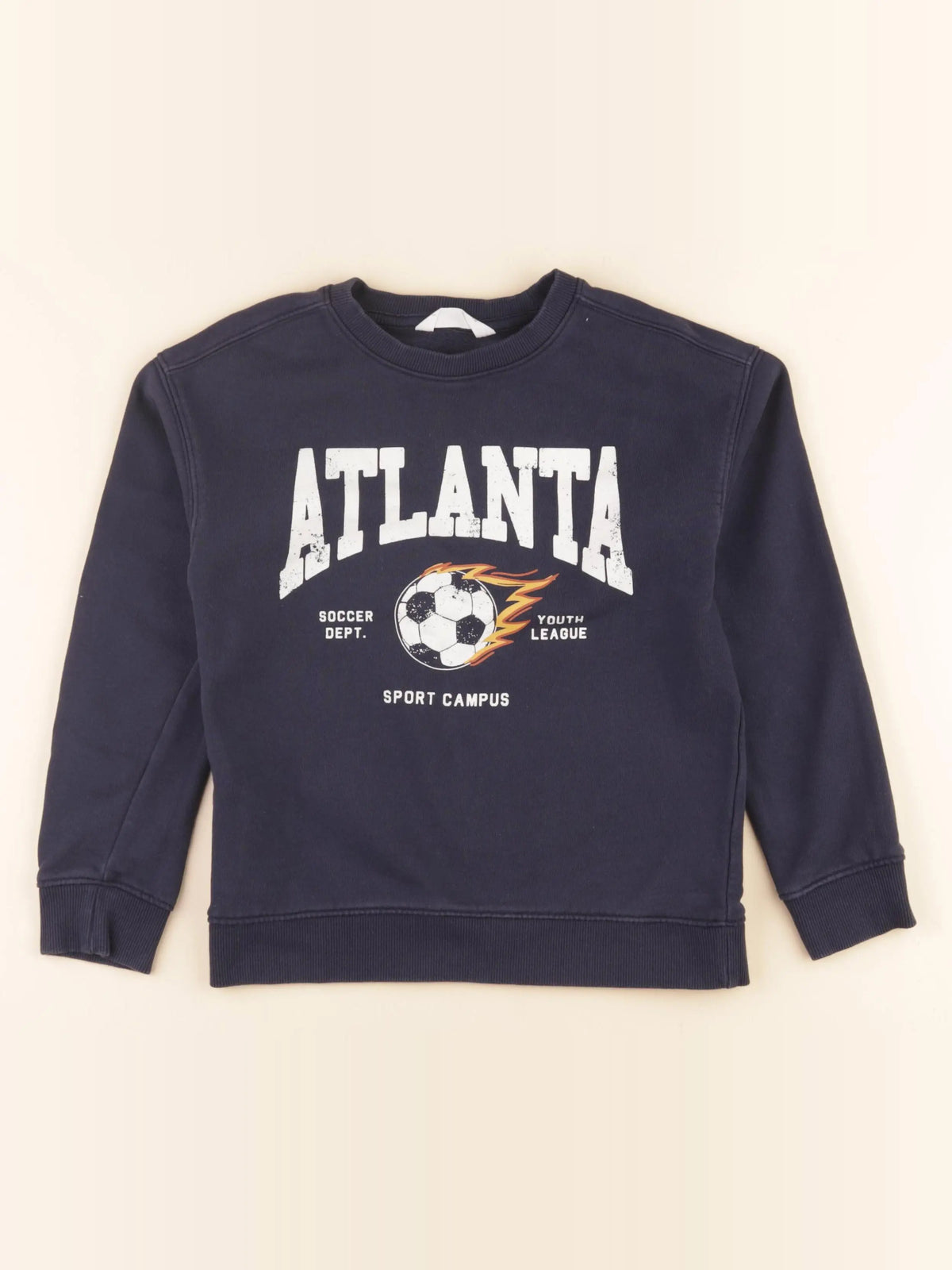 Mango - sweat bleu - 7/8 ans